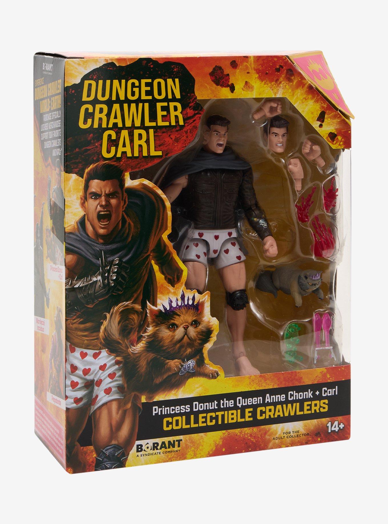 Dungeon Crawler Carl Princess Donut the Queen Anne Chonk & Carl Collectible Crawlers Figure Set, , alternate - view 4