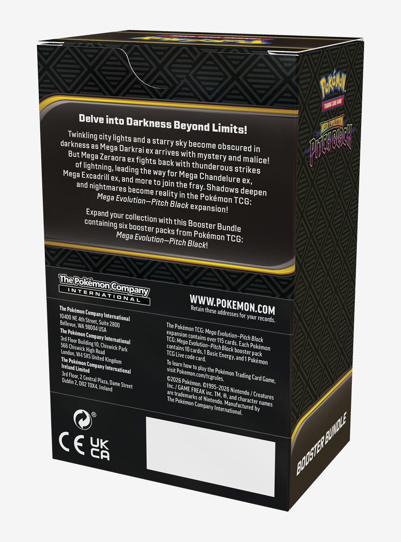 Pok&eacute;mon Trading Card Game Mega Evolution Pitch Black Booster Bundle, , alternate - view 3