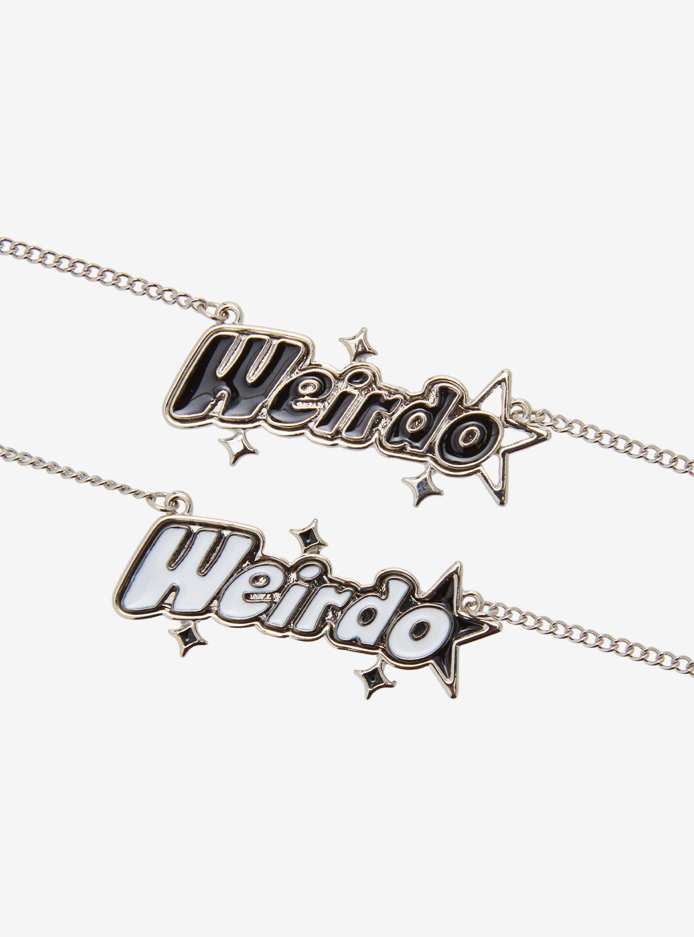 Social Collision Weirdo Star Best Friend Necklace Set, , alternate - view 3