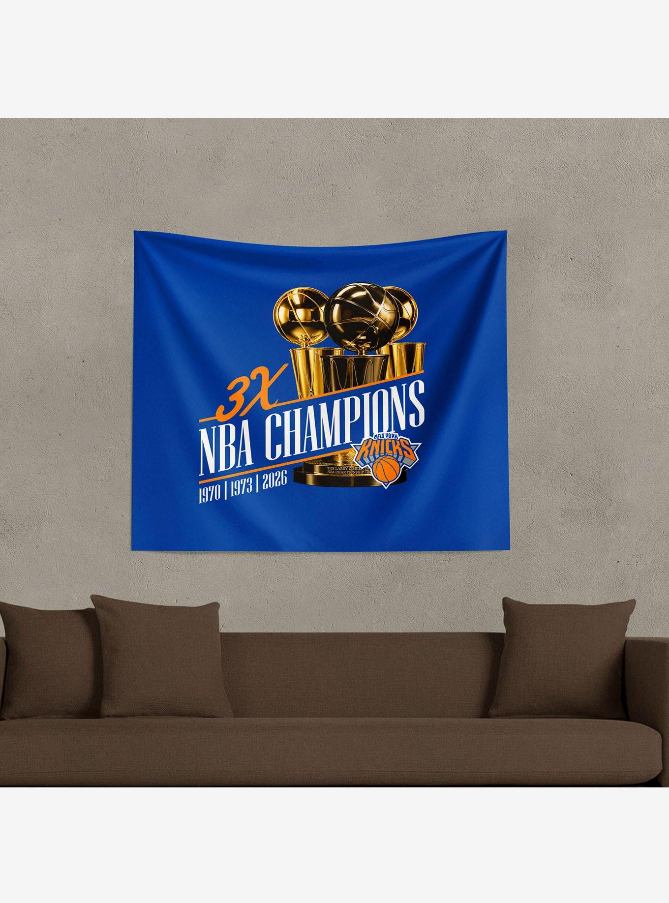 New York Knicks 2026 NBA Multi-Champs Reload Wall Hanging, , alternate - view 3