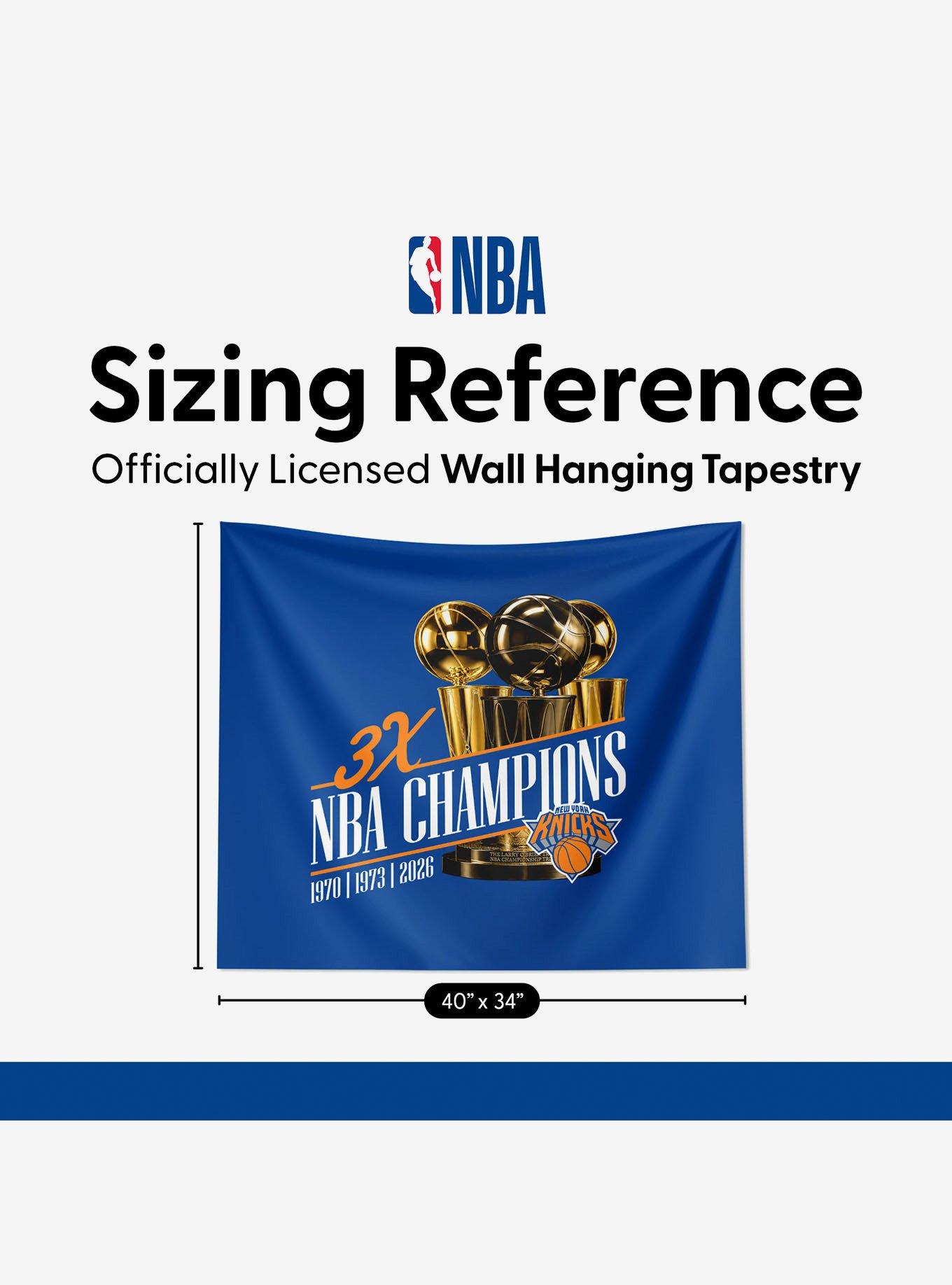New York Knicks 2026 NBA Multi-Champs Reload Wall Hanging, , alternate - view 5