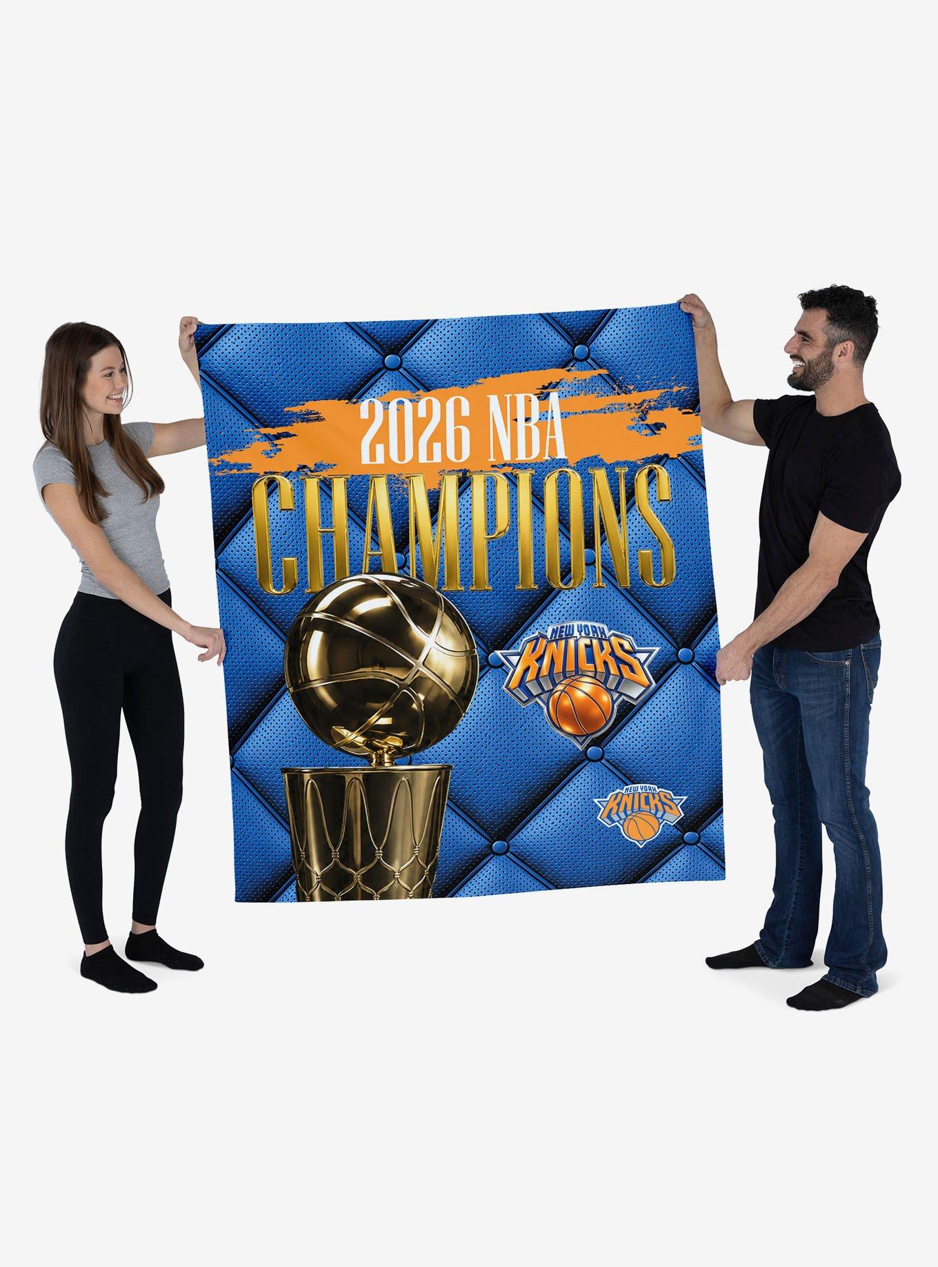 New York Knicks 2026 NBA Champions Noble Wall Hanging, , hi-res