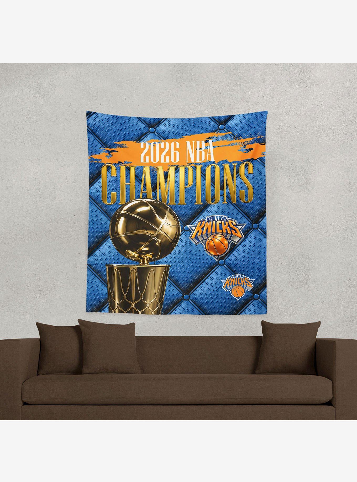 New York Knicks 2026 NBA Champions Noble Wall Hanging, , alternate - view 3