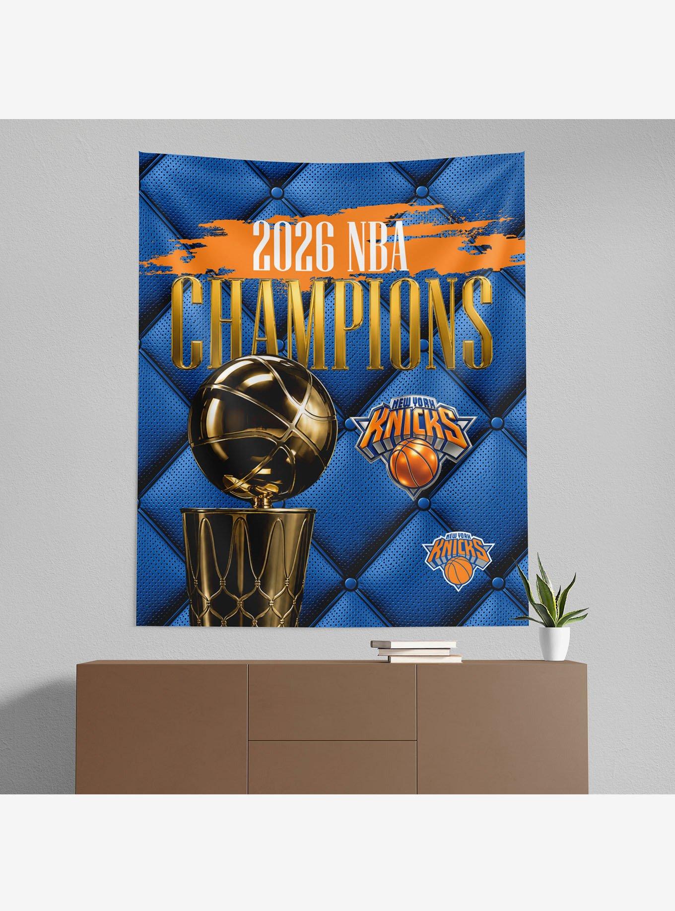 New York Knicks 2026 NBA Champions Noble Wall Hanging, , alternate - view 5