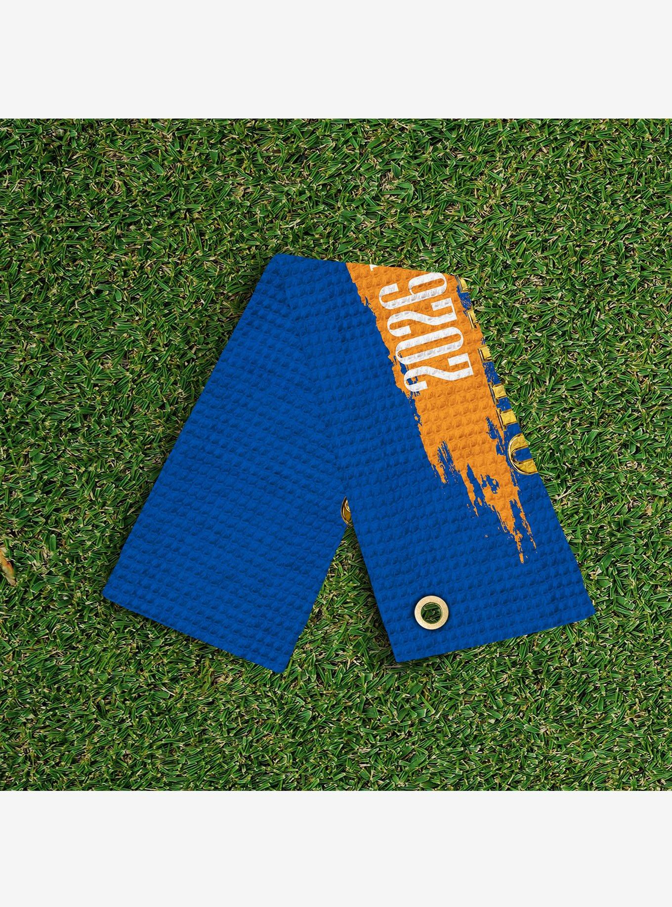 New York Knicks 2026 NBA Champions Pinnacle Waffle Printed Golf Towel, , alternate - view 4
