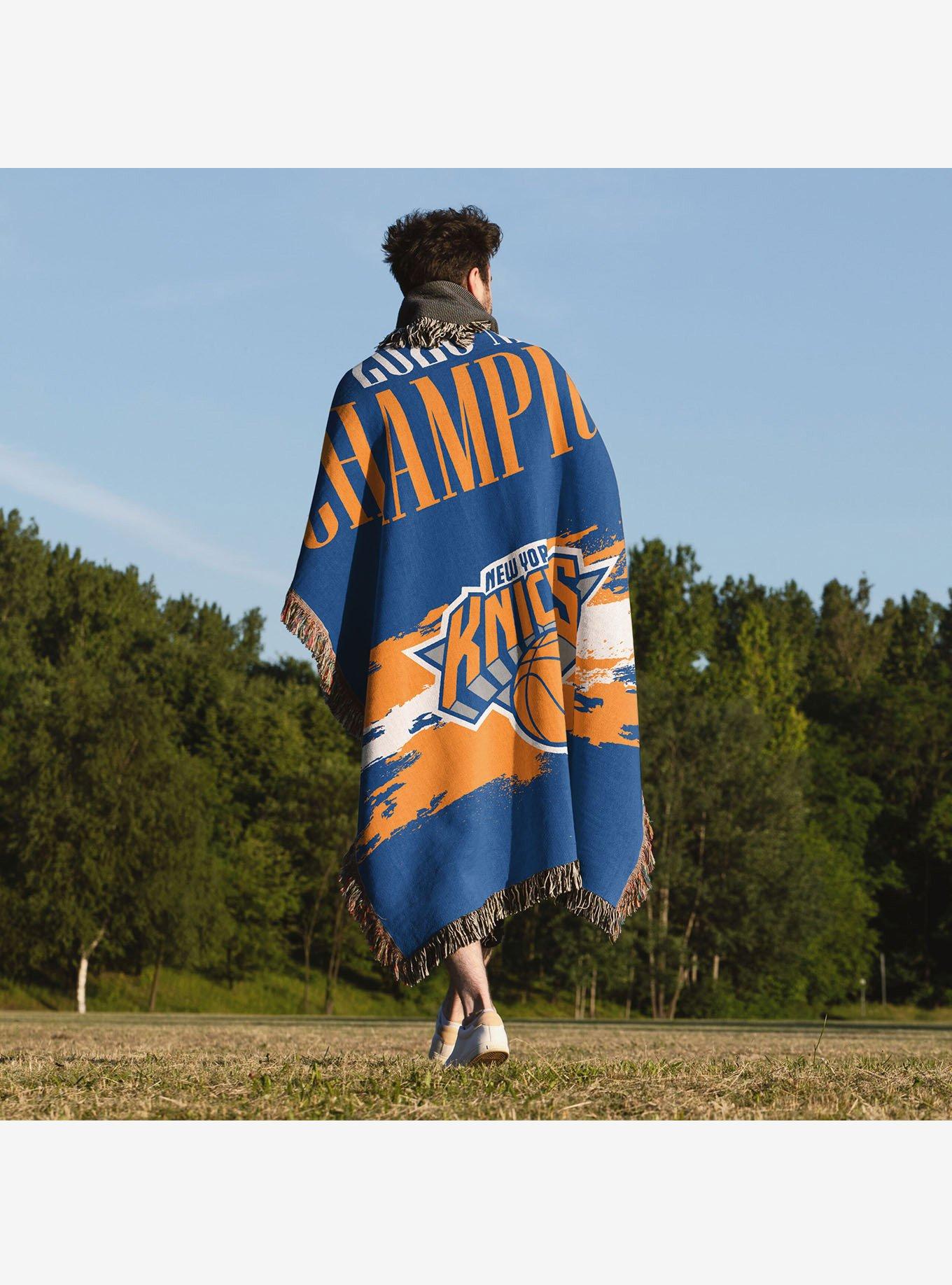 New York Knicks 2026 NBA Champions Opulent Woven Tapestry, , alternate - view 4