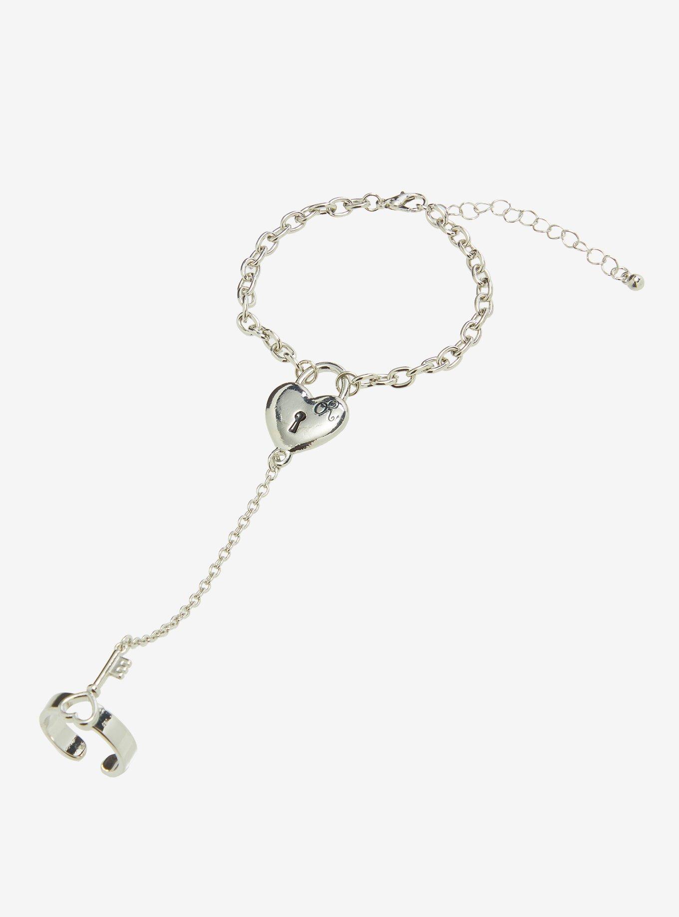 Olivia Rodrigo Heart Hand Ring Bracelet, , alternate - view 3
