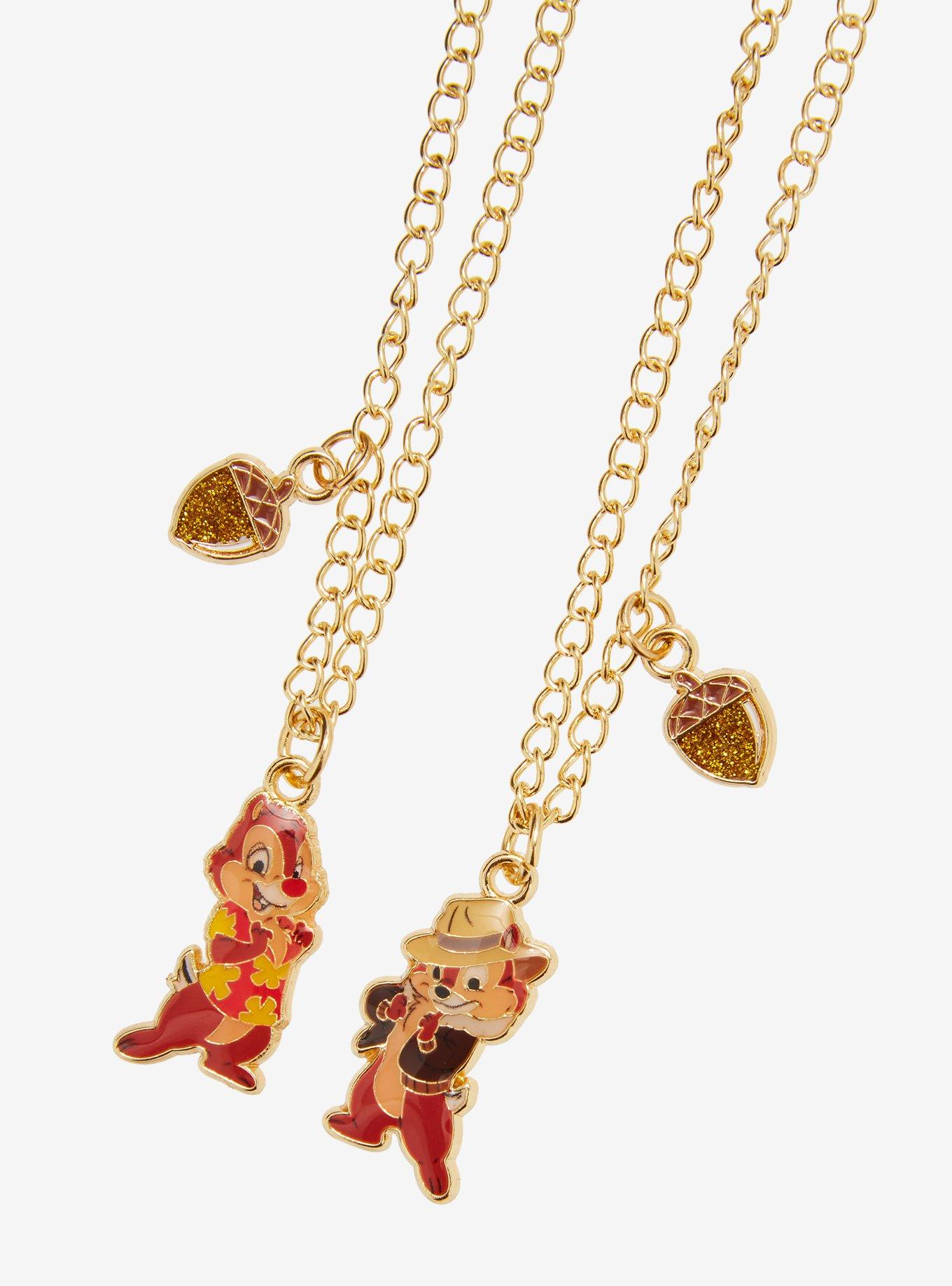 Disney Chip 'N' Dale Rescue Rangers Best Friend Necklace Set, , alternate - view 3