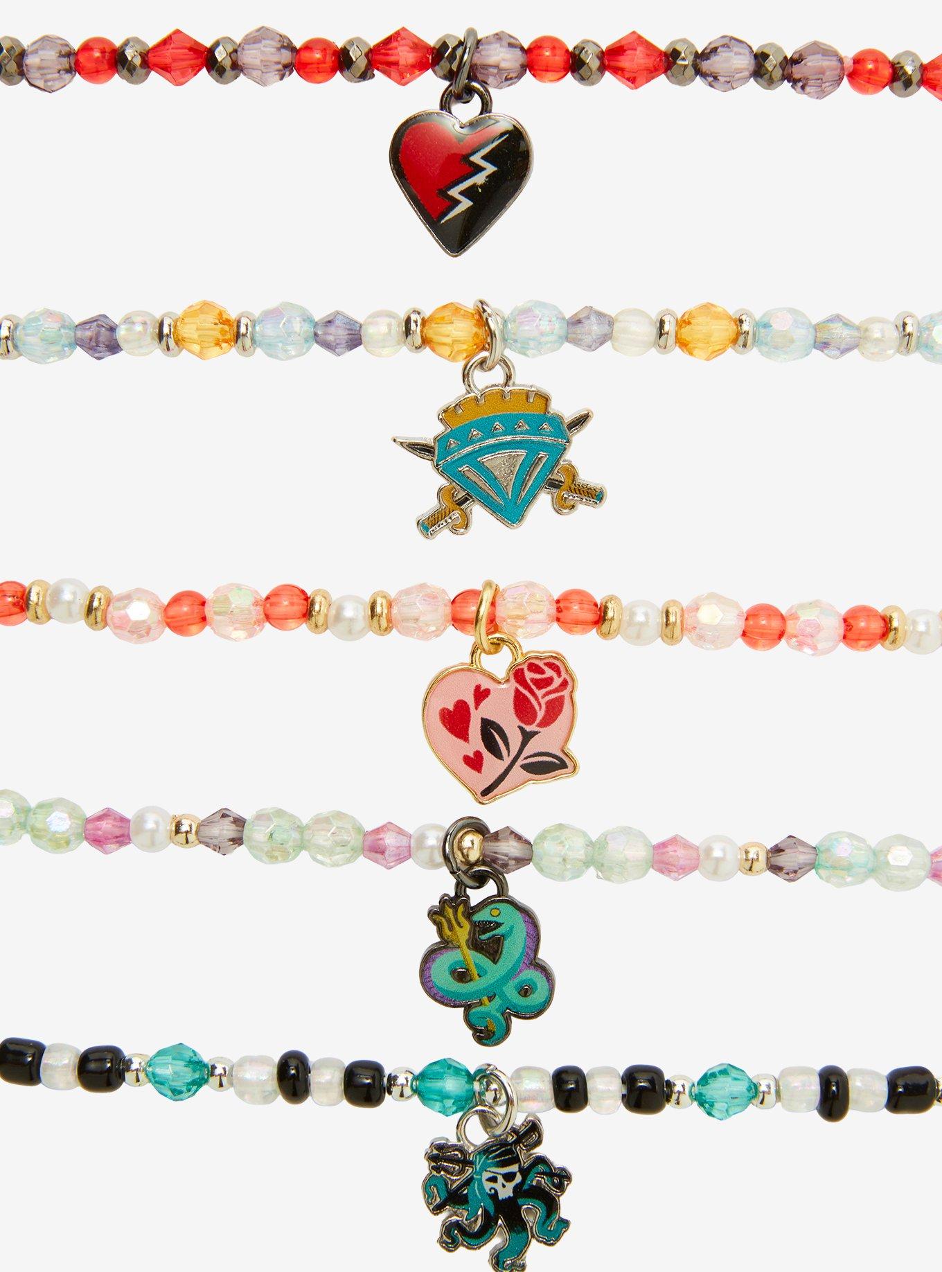 Disney Descendants: The Rise Of Red Bead Bracelet Set, , alternate - view 3