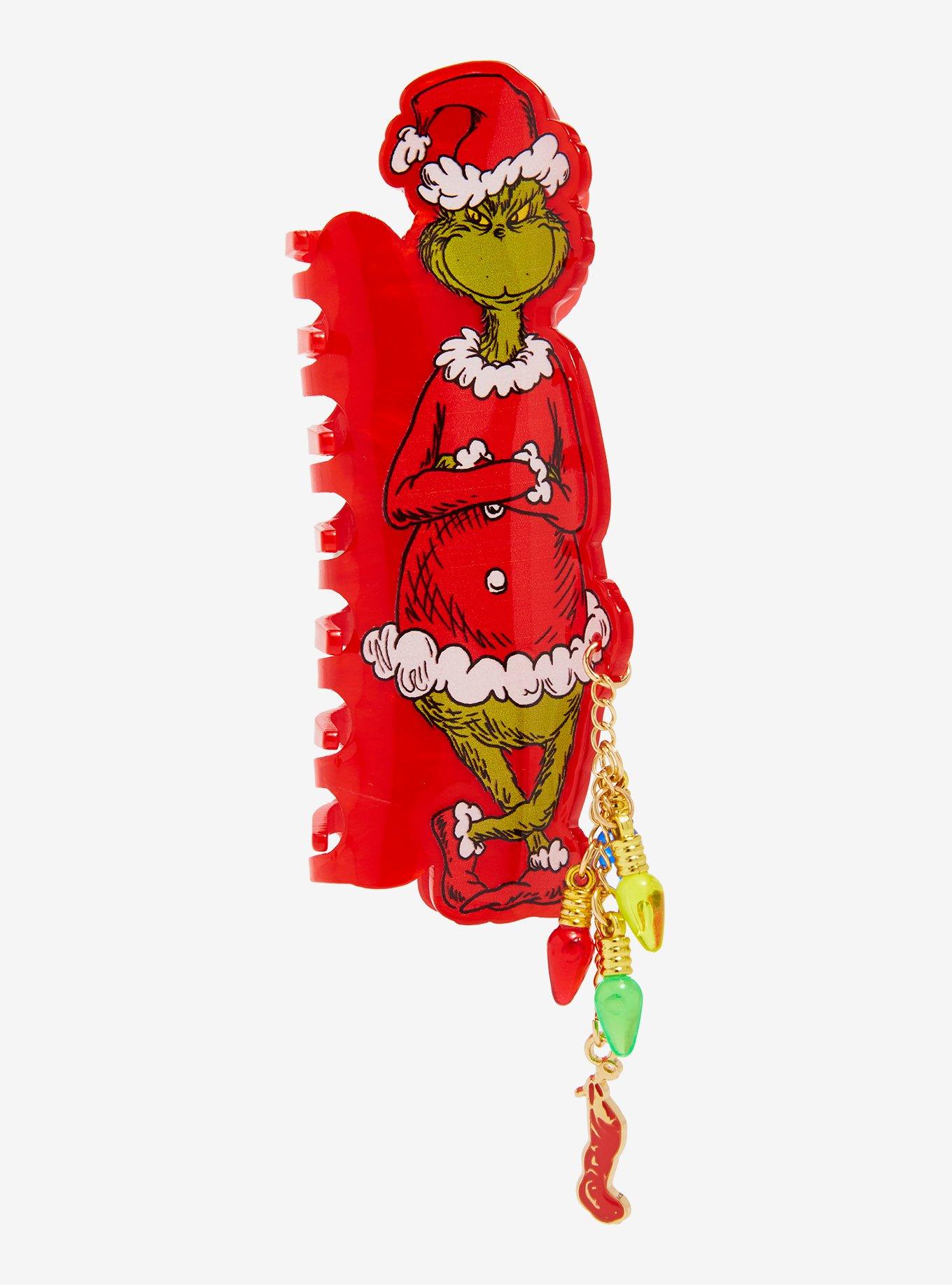 Dr. Seuss How The Grinch Stole Christmas! Charm Claw Hair Clip, , alternate - view 2