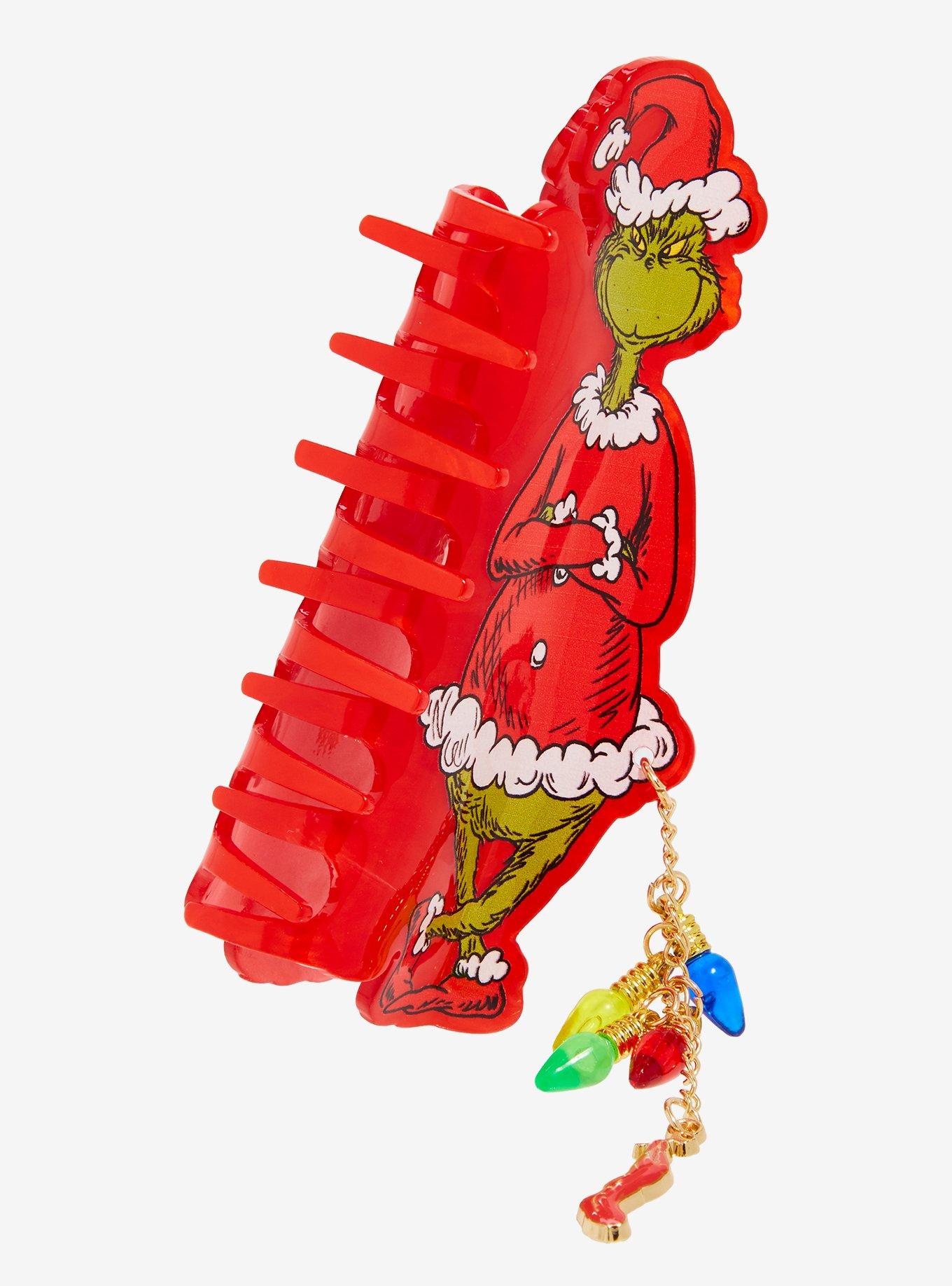 Dr. Seuss How The Grinch Stole Christmas! Charm Claw Hair Clip, , alternate - view 3