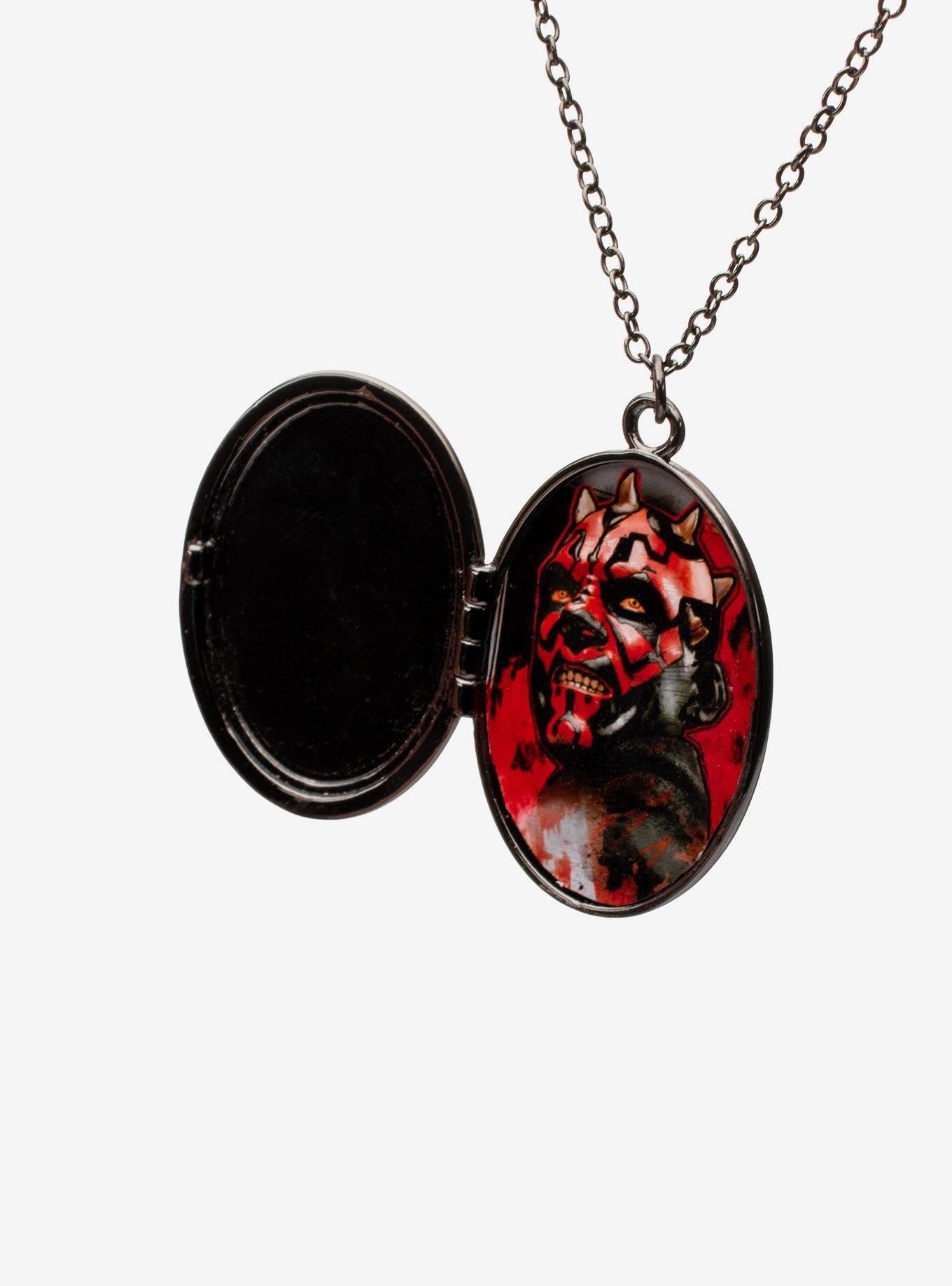 Star Wars Darth Maul Locket Necklace, , alternate - view 3