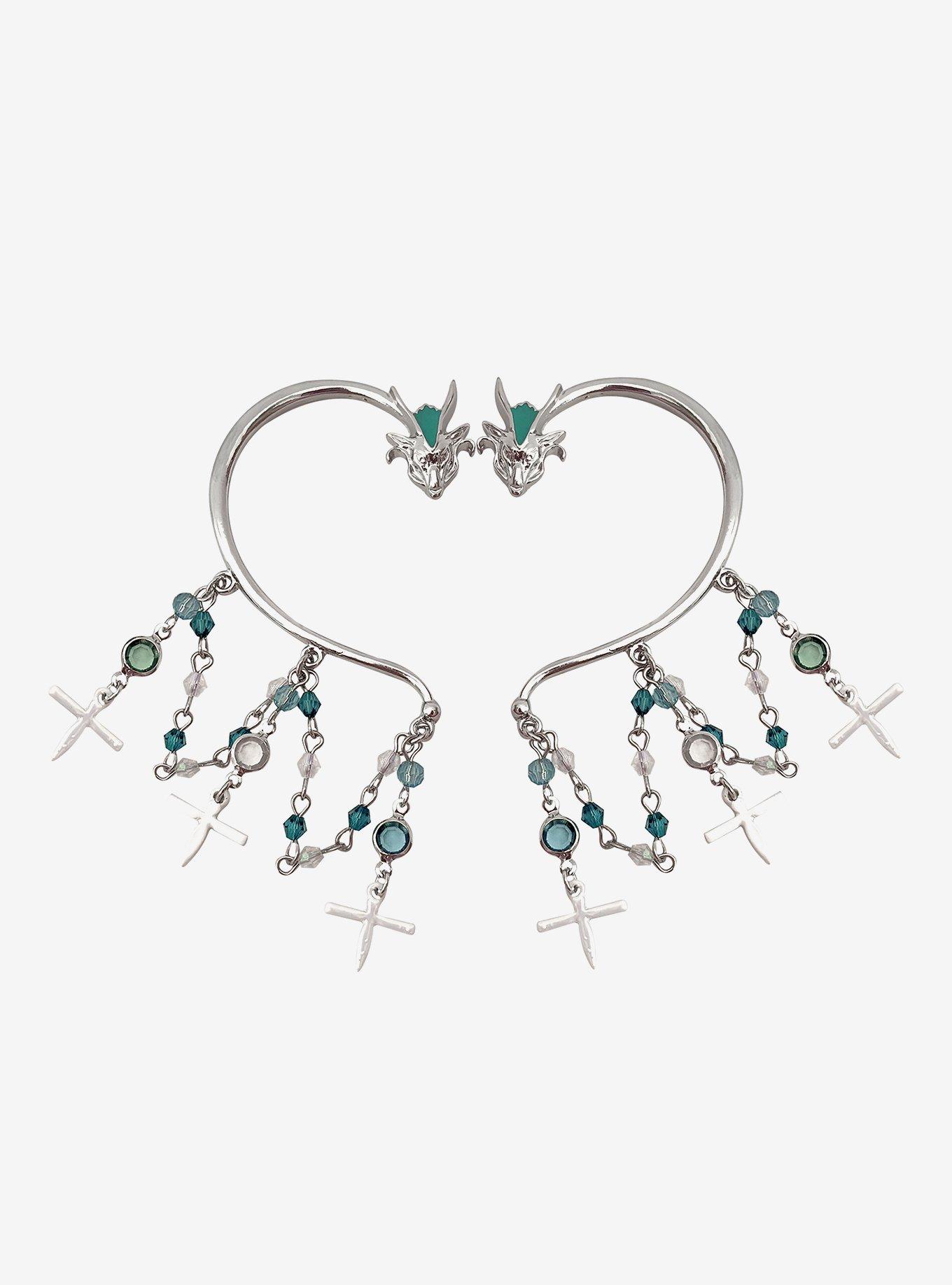 Studio Ghibli&reg; Spirited Away Haku Cuff Earrings, , alternate - view 2