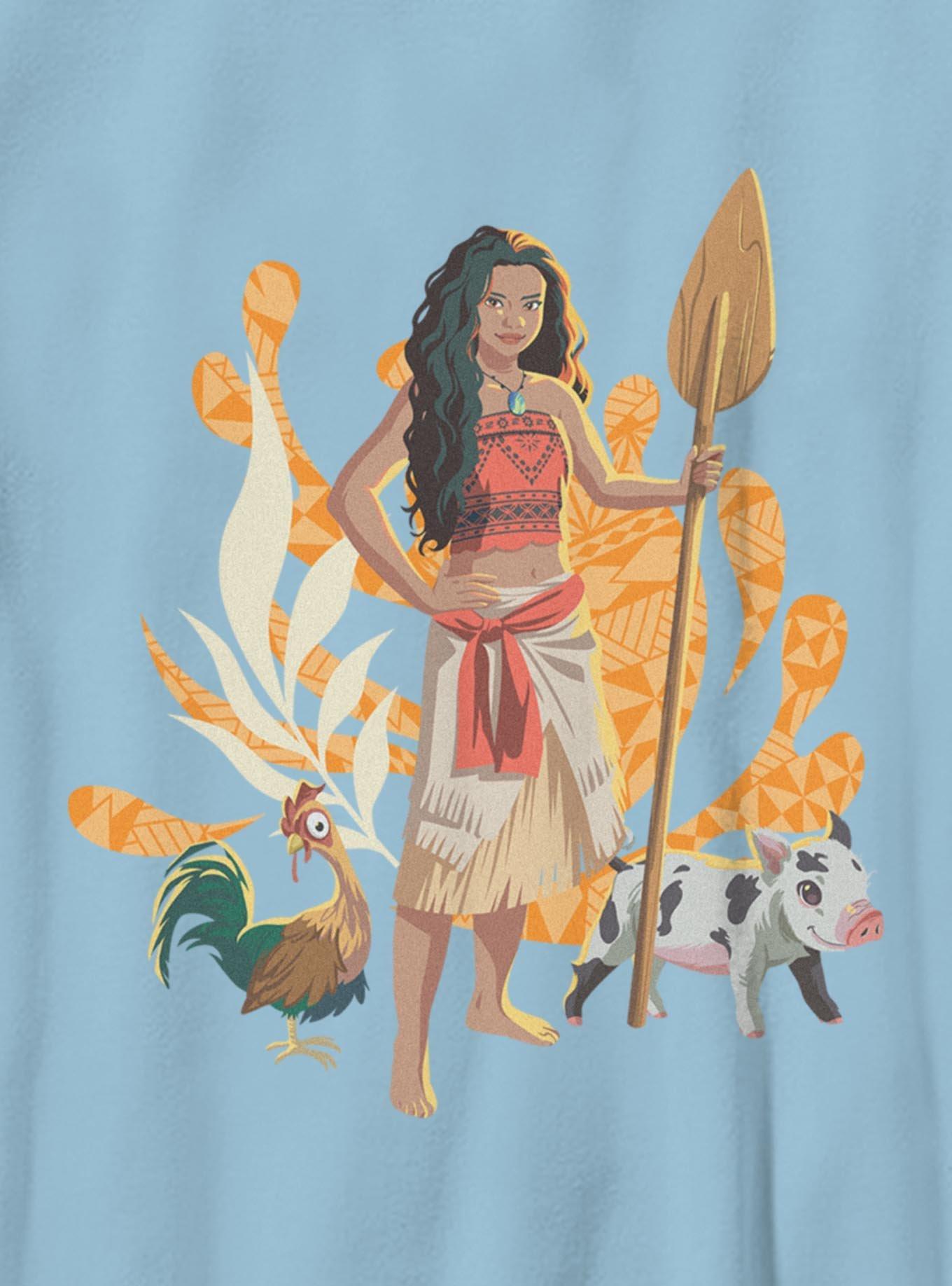 Disney Moana Live Action Moana Pua & Hei Hei Youth T-Shirt, , hi-res