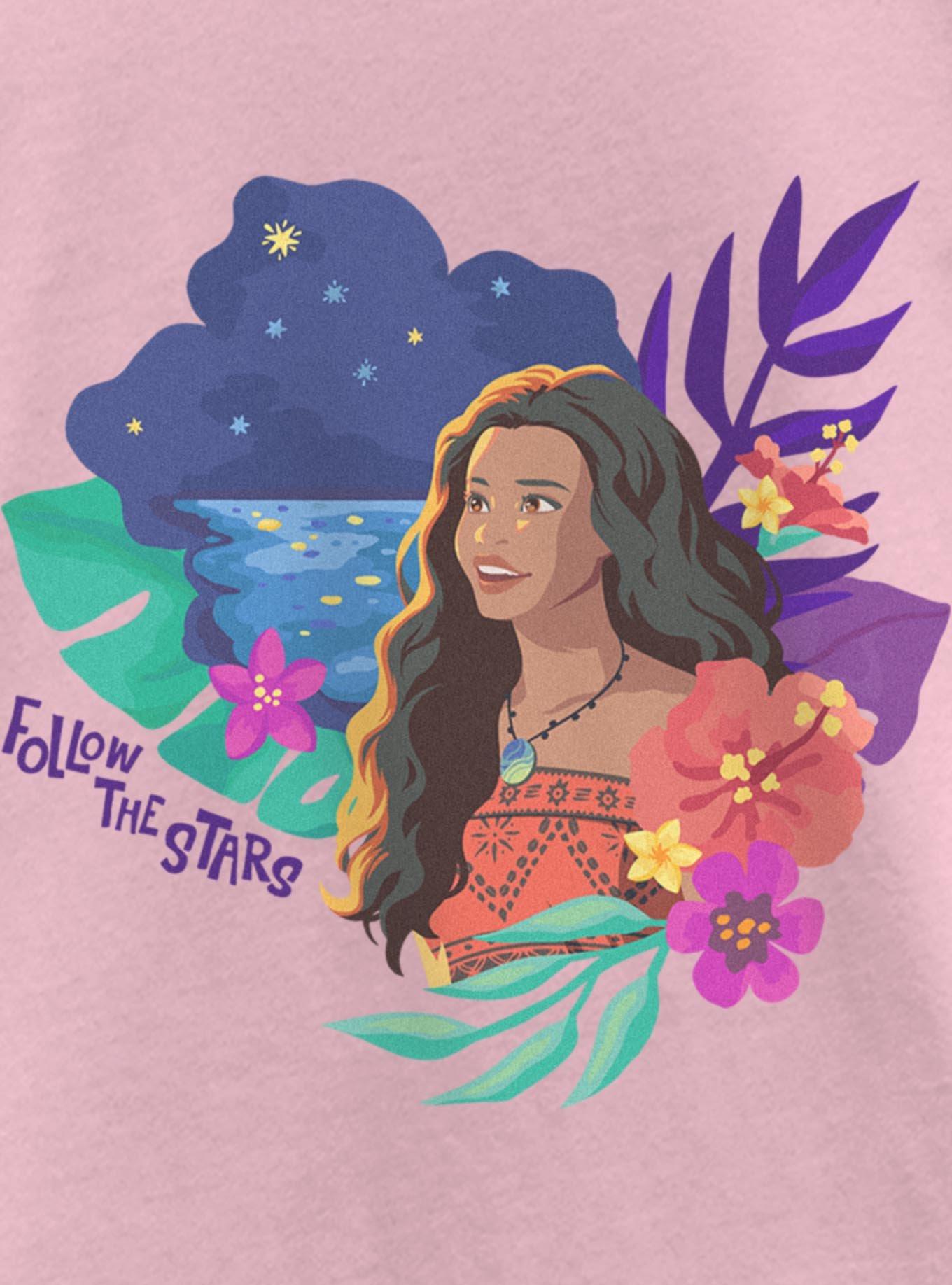 Disney Moana Live Action Follow The Stars Youth Girls T-Shirt, , hi-res