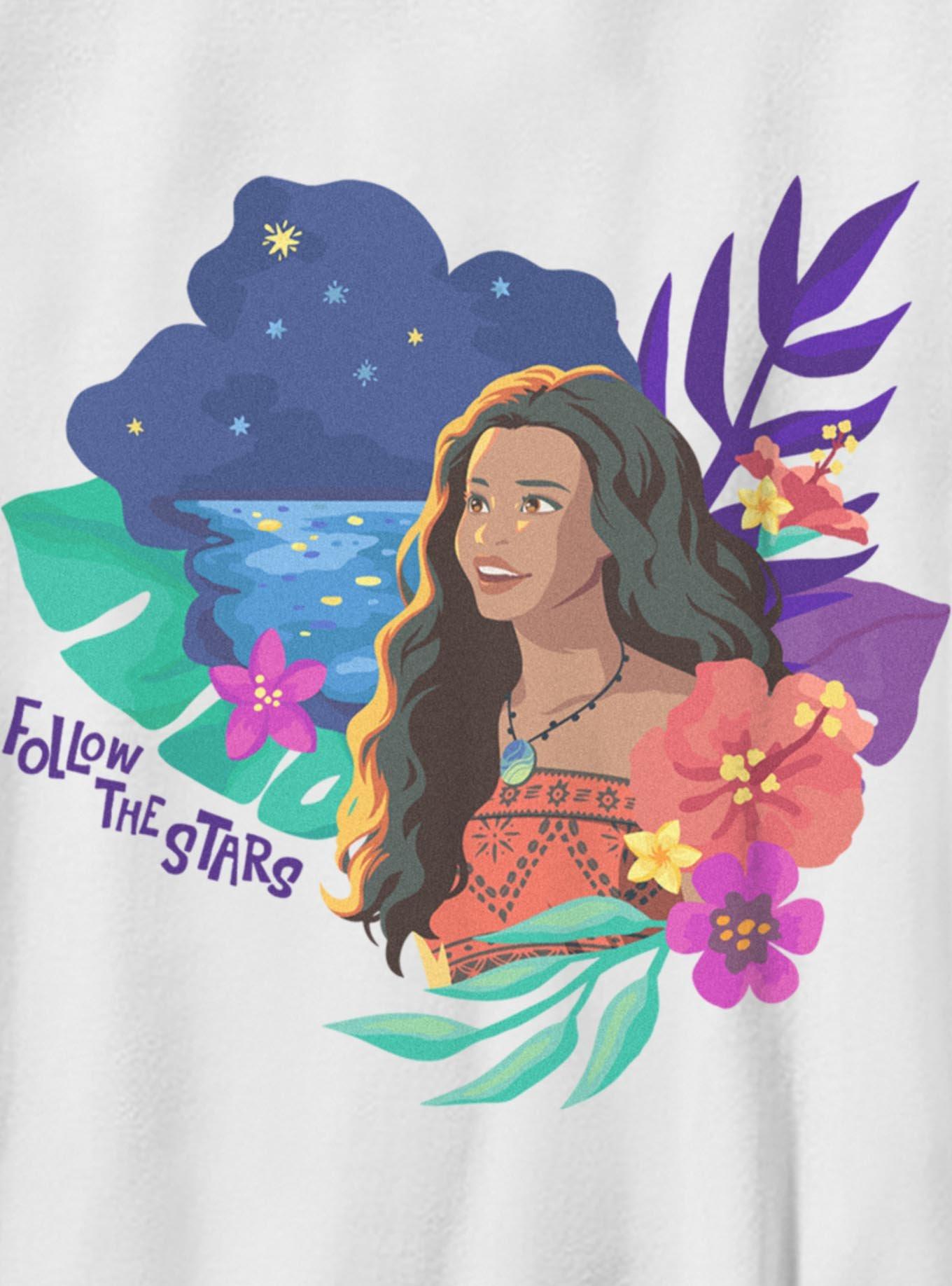 Disney Moana Live Action Follow The Stars Youth T-Shirt