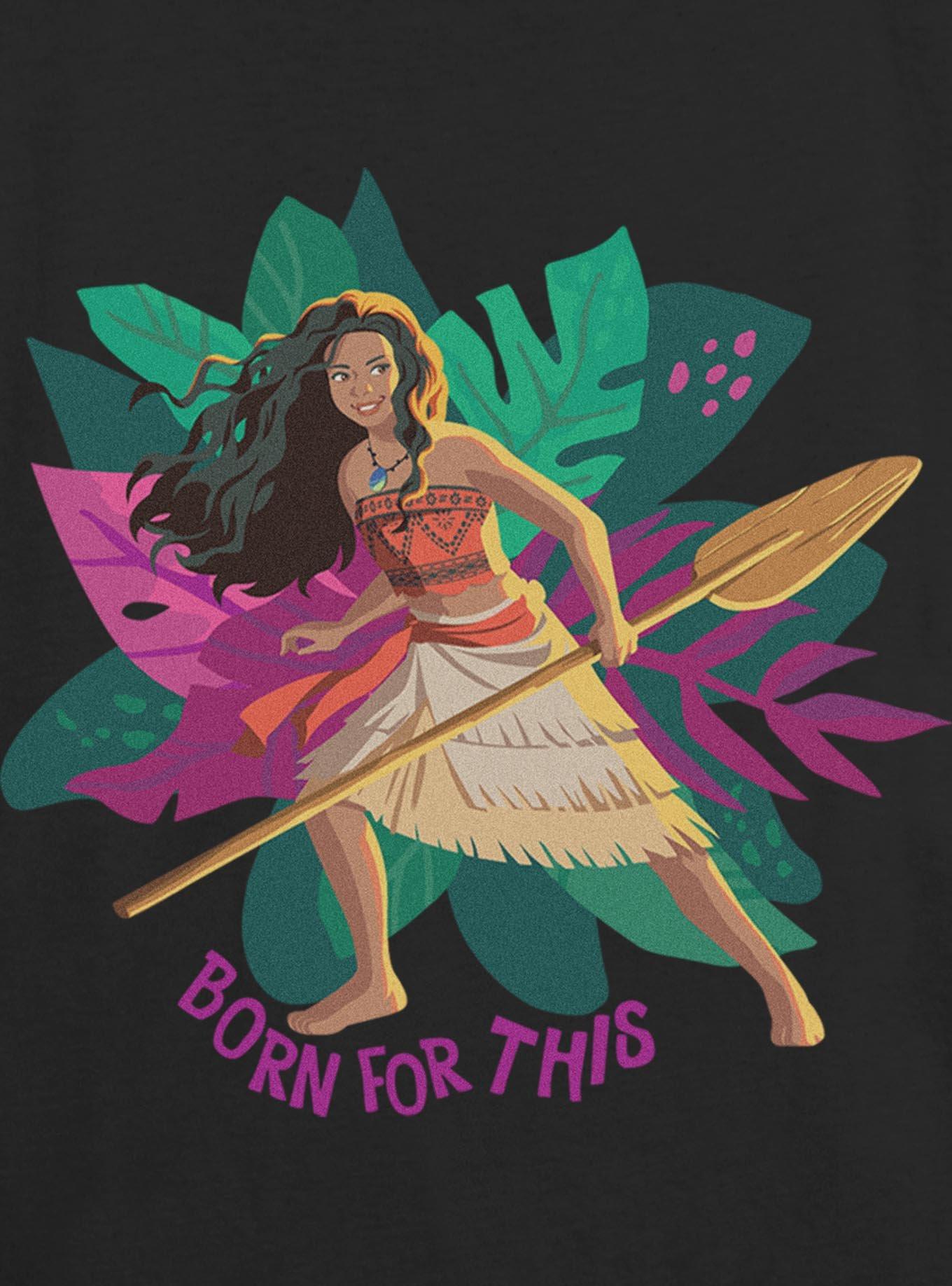 Disney Moana Live Action Born For This Womens Skimmer T-Shirt, , hi-res