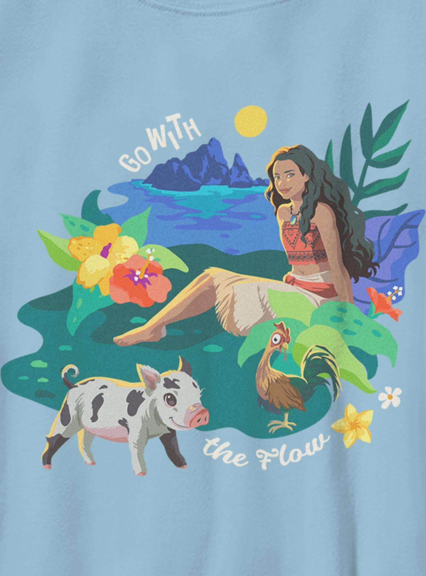 Disney Moana Live Action Go With The Flow Youth T-Shirt, , hi-res