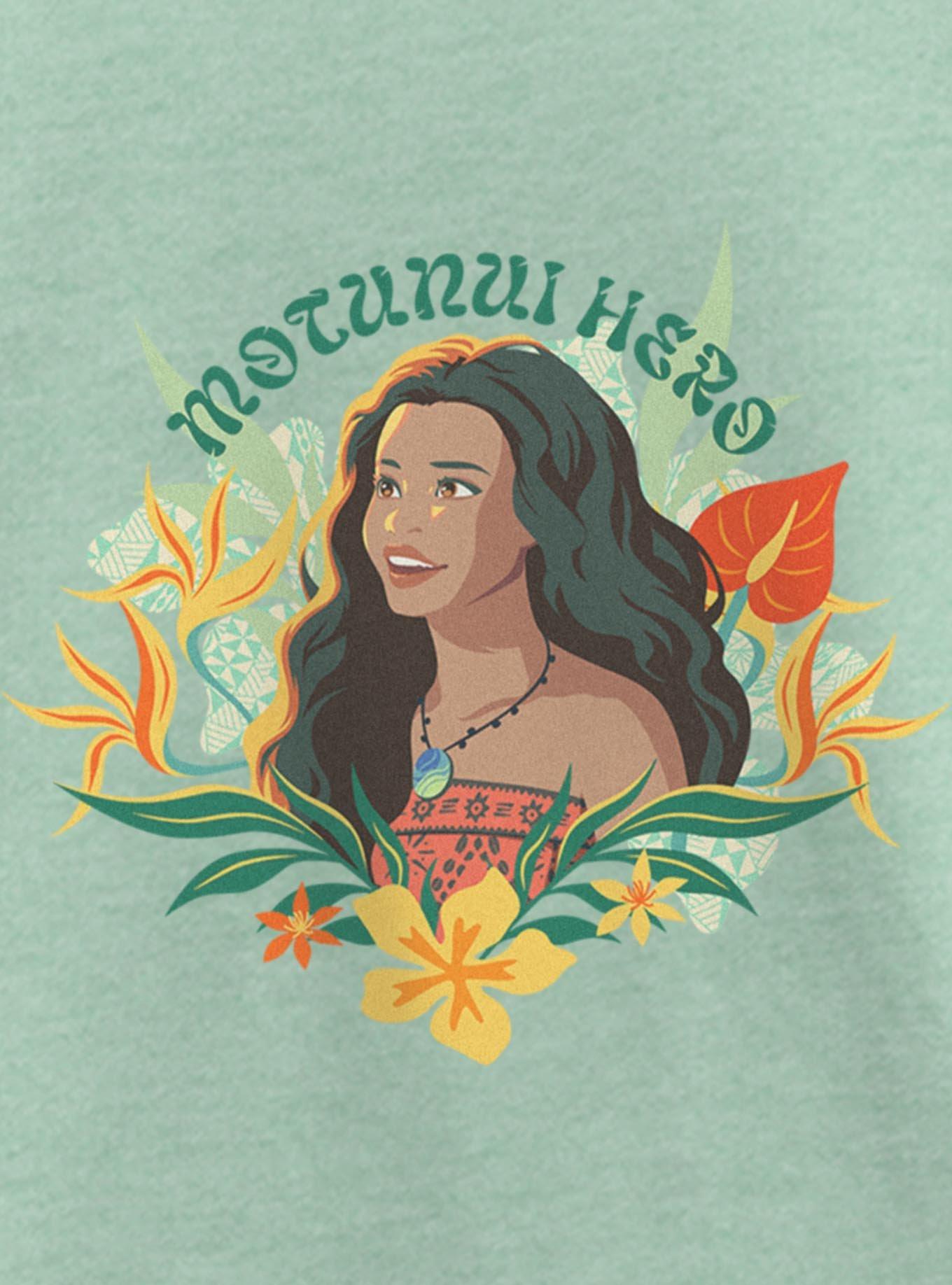 Disney Moana Live Action Motunui Hero Youth Girls T-Shirt