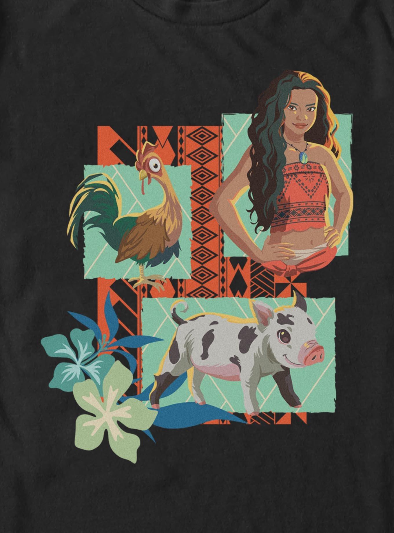 Disney Moana Live Action Moana Pua & Hei Hei T-Shirt, , hi-res