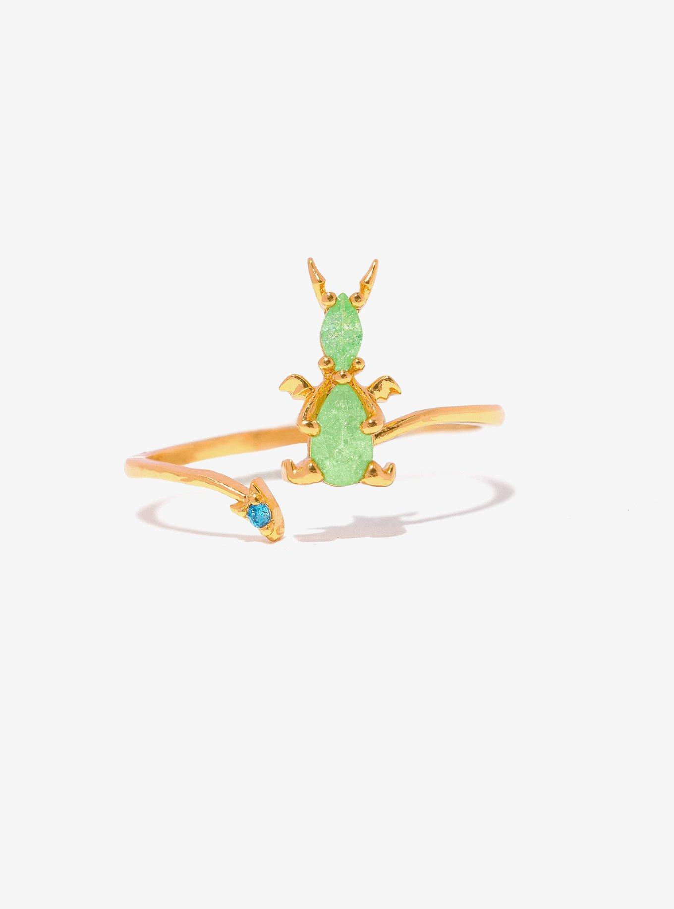 Girls Crew Disney Hercules Panic Adjustable Gold Ring — BoxLunch Exclusive