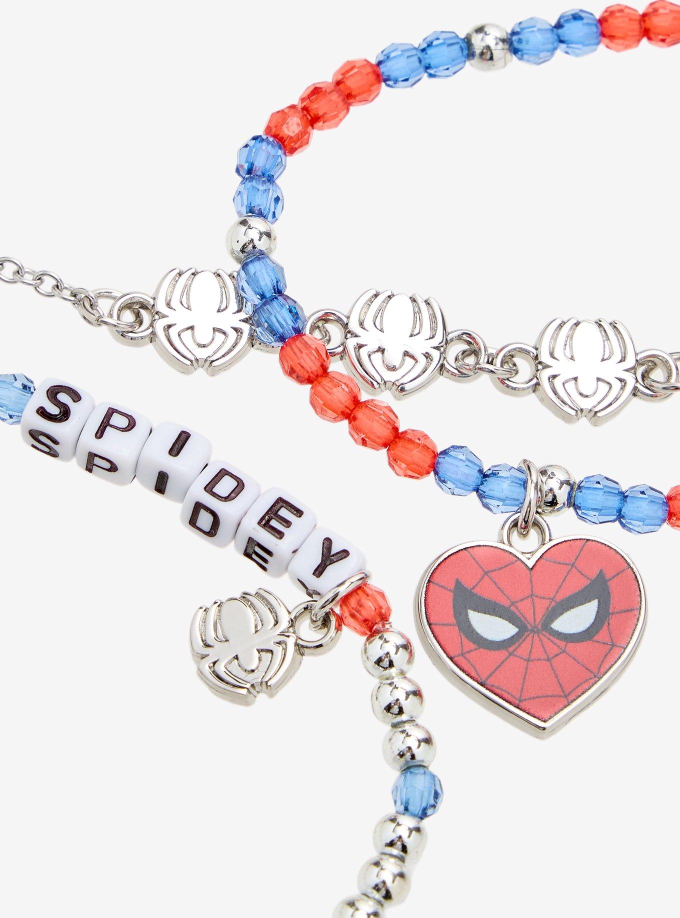 Marvel Spider-Man Icons Bracelet Set - BoxLunch Exclusive, , alternate - view 3