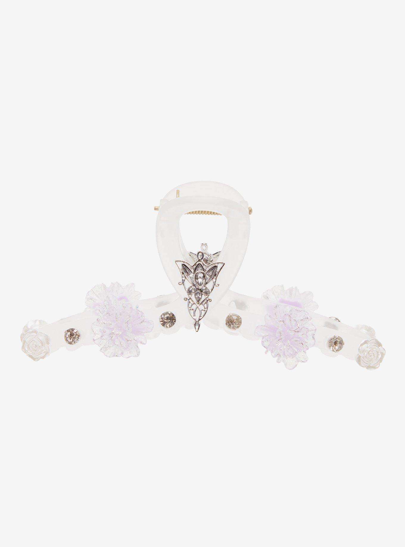 The Lord of the Rings Floral Evenstar Claw Clip - BoxLunch Exclusive, , alternate - view 3