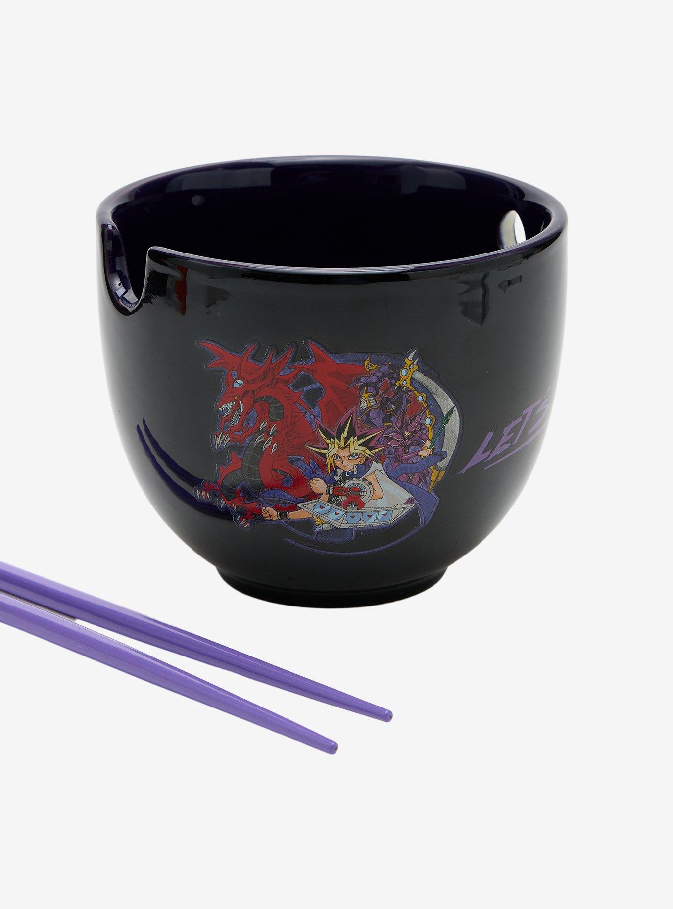 Yu-Gi-Oh! Yami Yugi Ramen Bowl with Chopsticks - BoxLunch Exclusive, , alternate - view 3