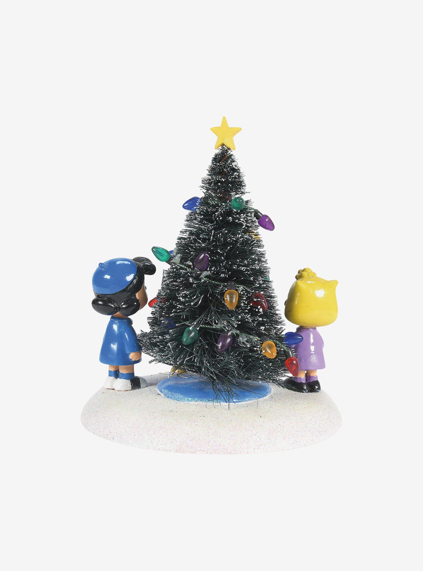 Department 56 Peanuts Gang Christmas Tree Figure, , alternate - view 3