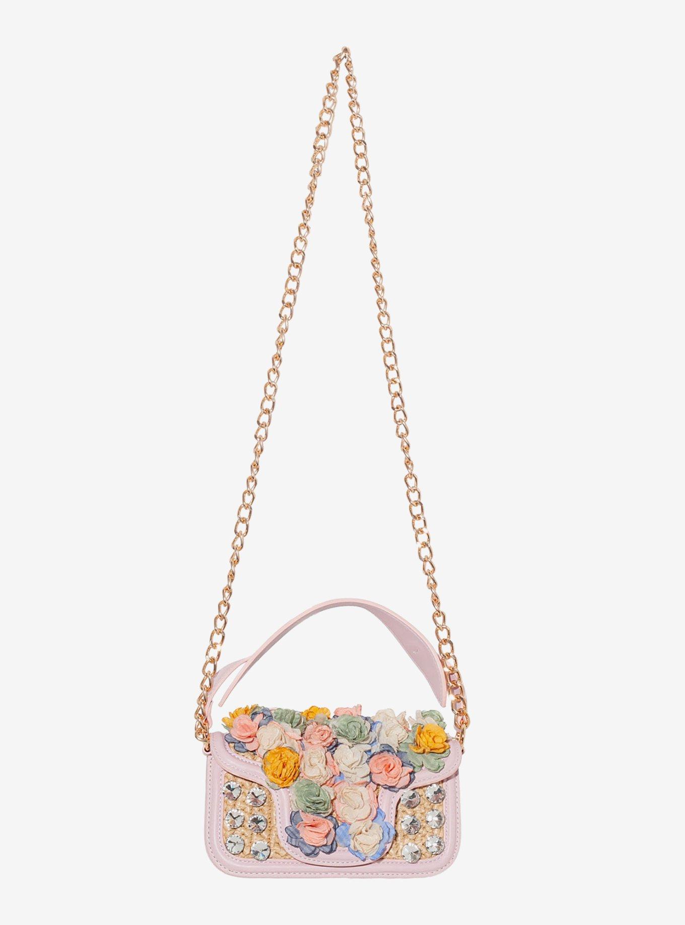DiFerdinando Petal Paradise Crossbody Bag, , alternate - view 5