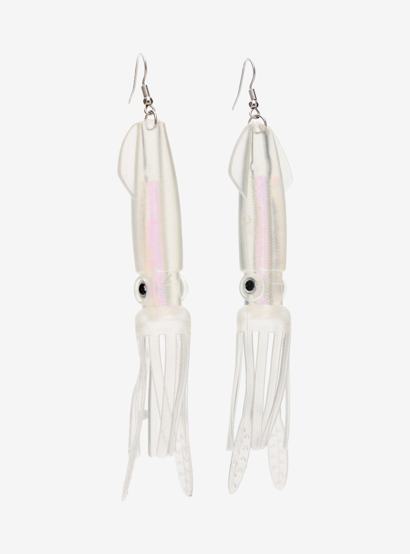 Sweet Society Iridescent Squid Drop Earrings, , alternate - view 3