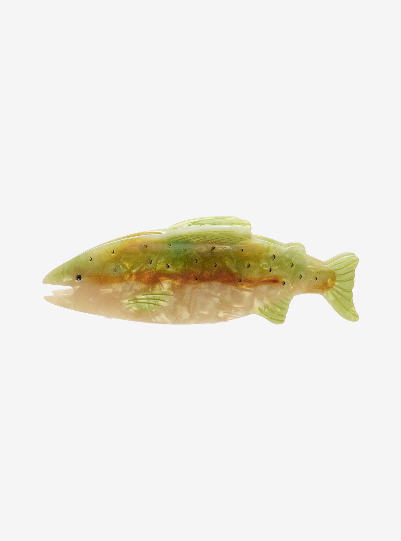 Sweet Society Trout Marbled Claw Hair Clip, , alternate - view 2