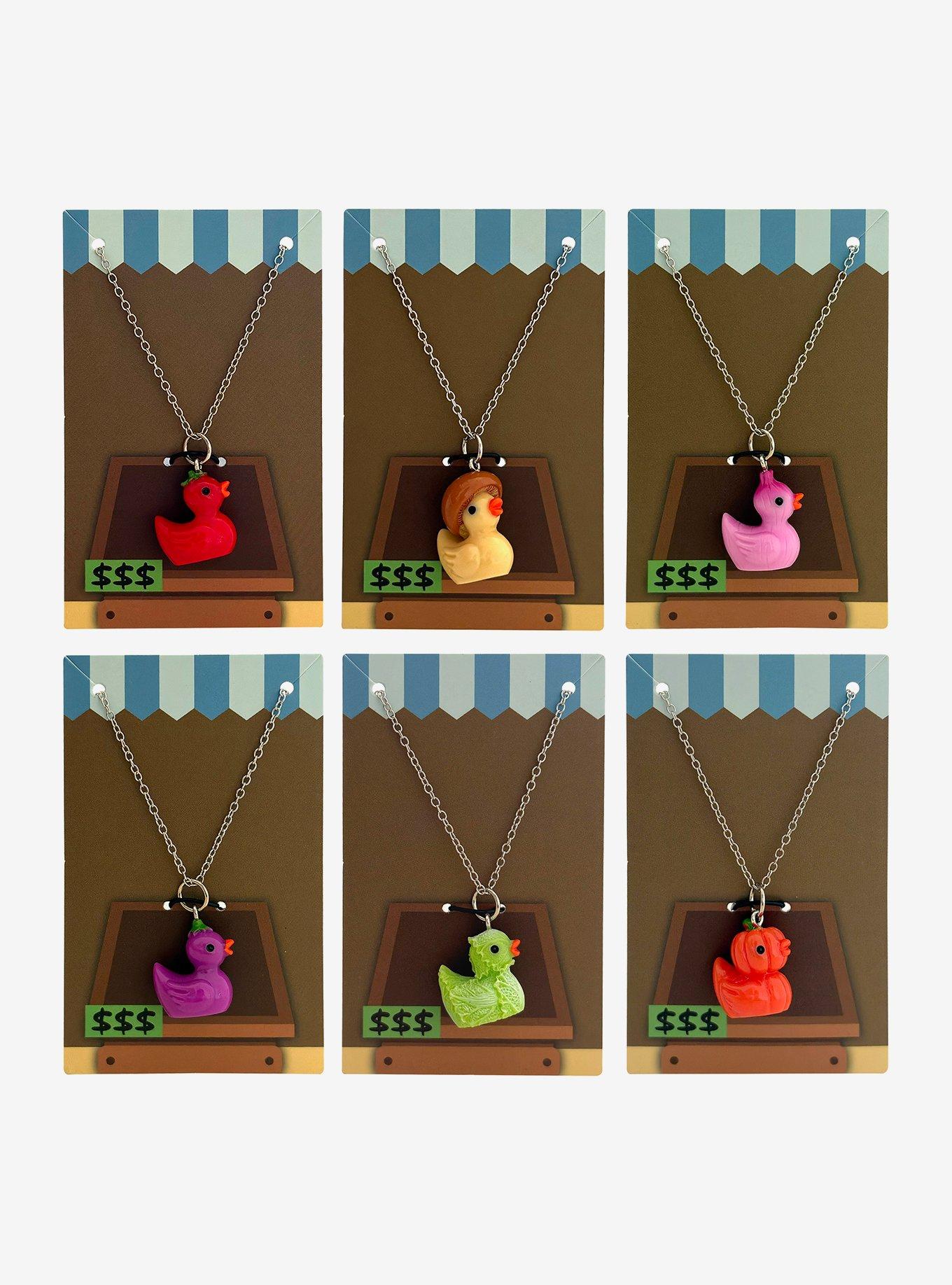 Sweet Society Veggie Duck Blind Box Necklace, , alternate - view 3