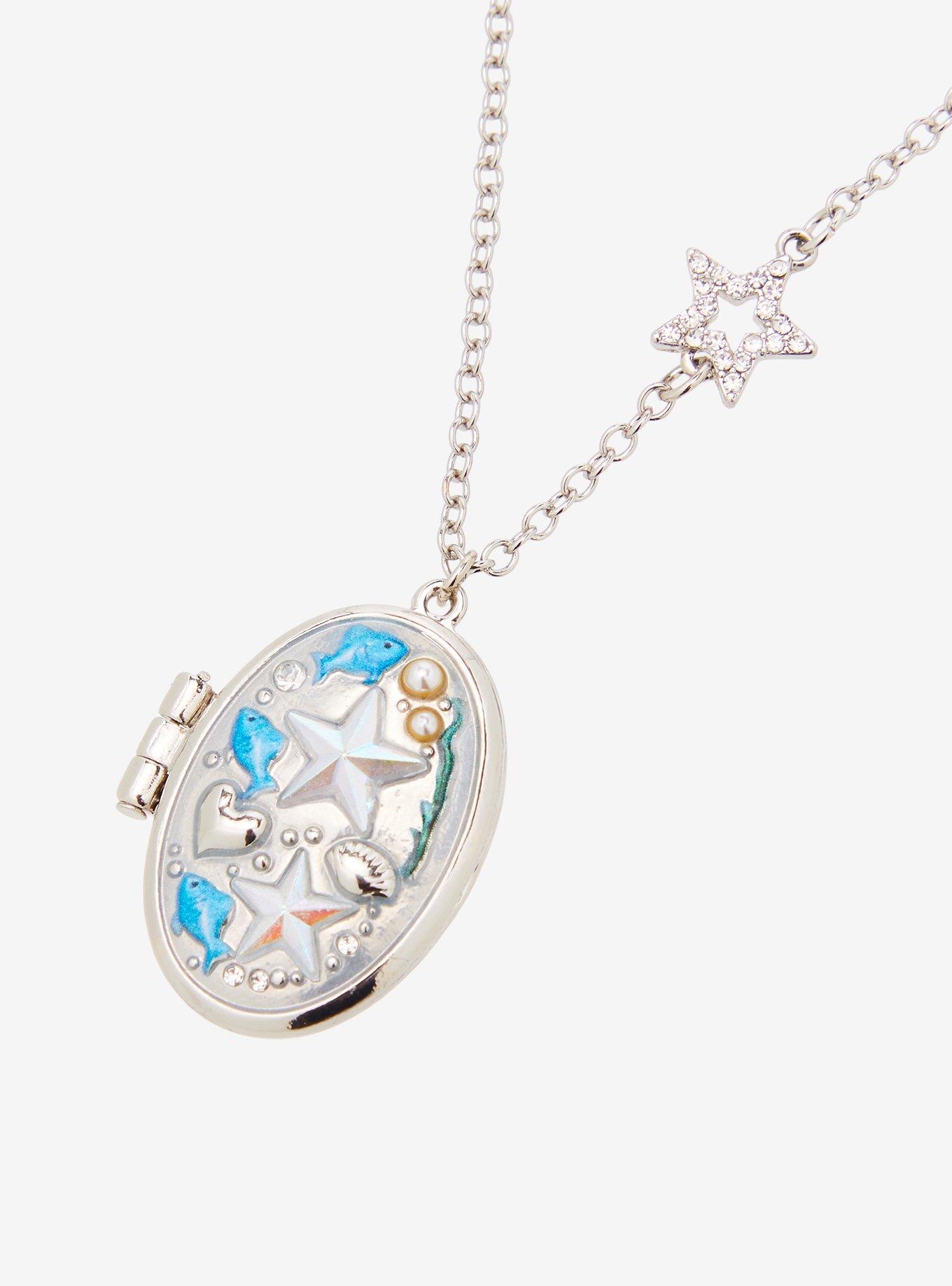 Sweet Society Aquarium Locket Necklace, , alternate - view 3