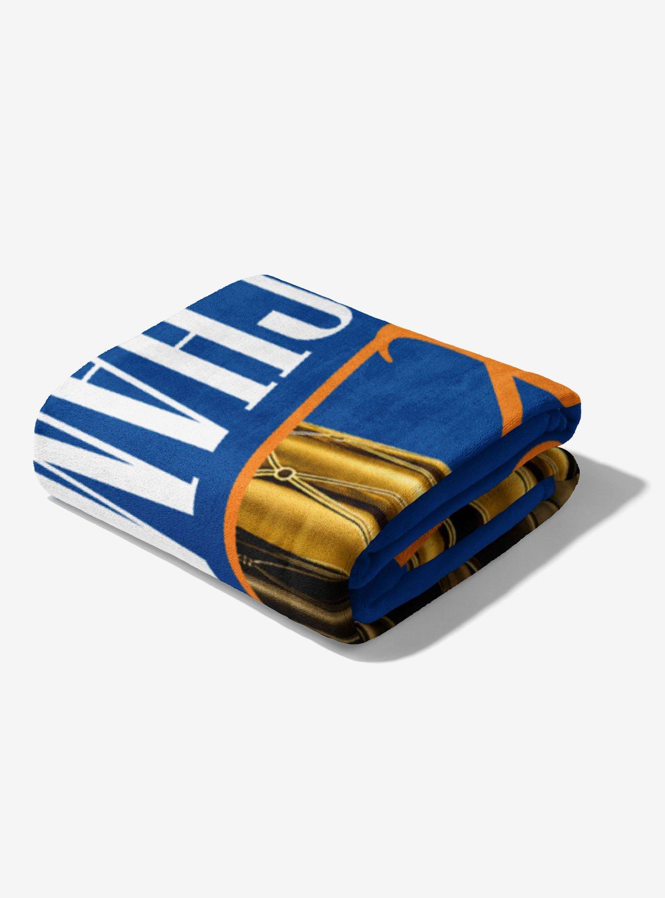 New York Knicks 2026 NBA Multi-Champs Runback Silk Touch Throw Blanket, , alternate - view 4