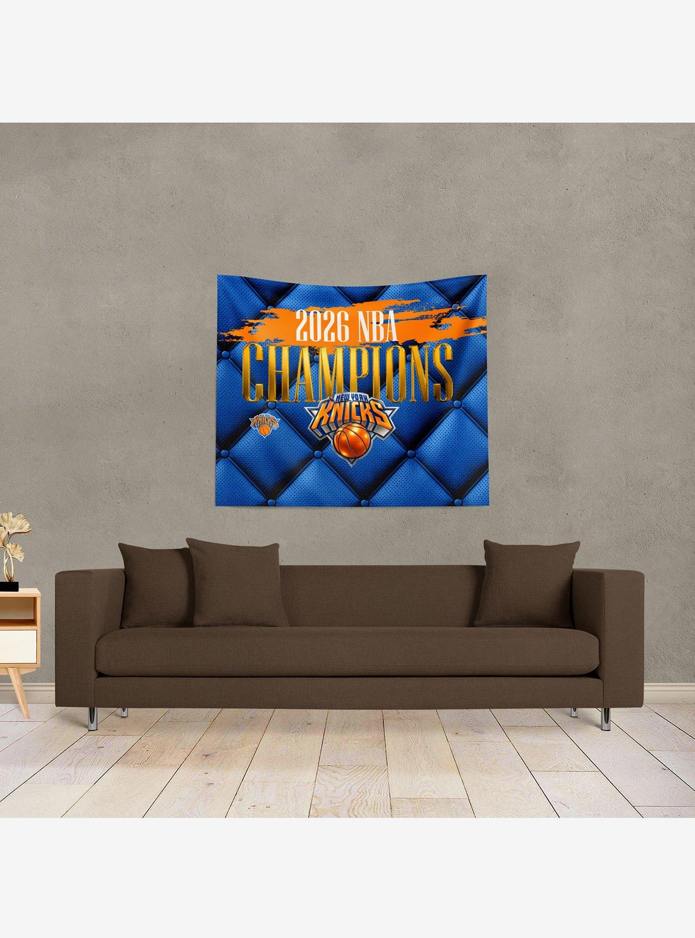 New York Knicks 2026 NBA Champions Radiance Wall Hanging, , alternate - view 3