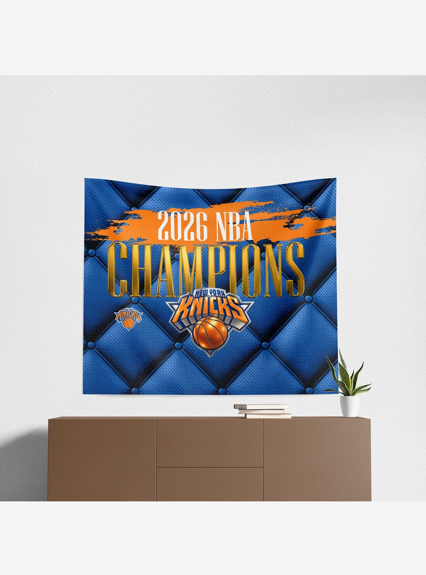 New York Knicks 2026 NBA Champions Radiance Wall Hanging, , alternate - view 5