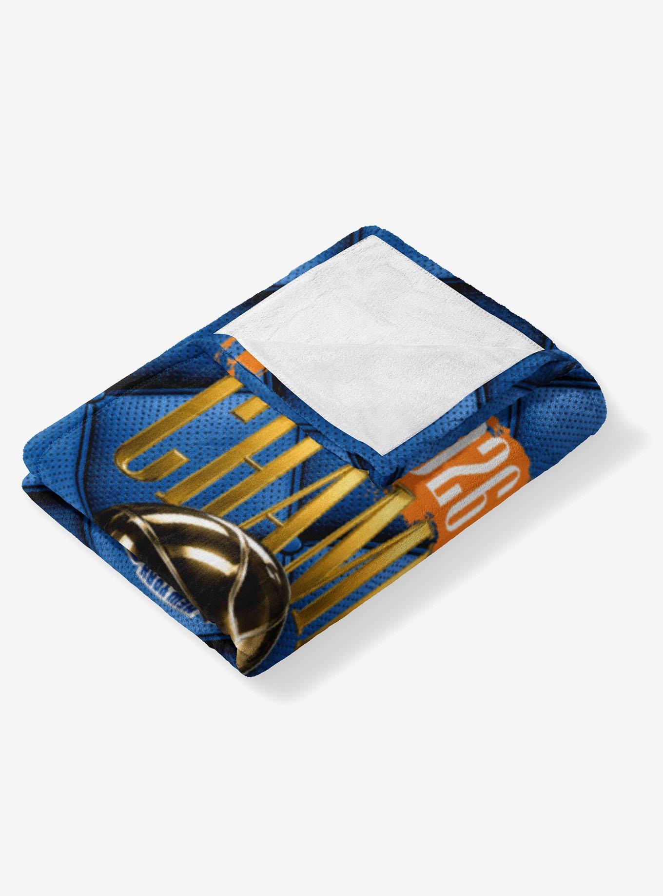 New York Knicks 2026 NBA Champions Noble Silk Touch Throw Blanket, , alternate - view 4