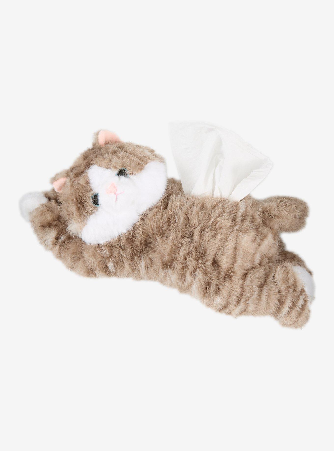 Plush Cat Assorted Blind Tissue Holder, , alternate - view 3