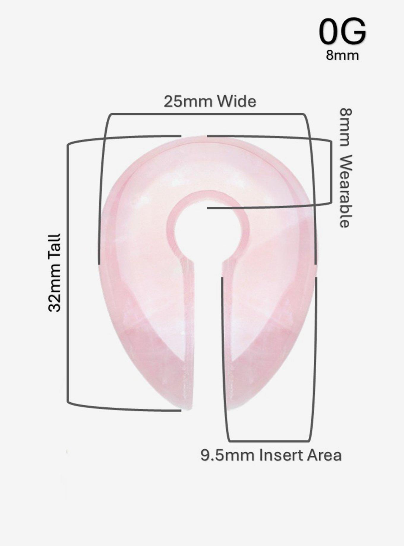 Stone Rose Quartz Hanger 2 Pack, , hi-res