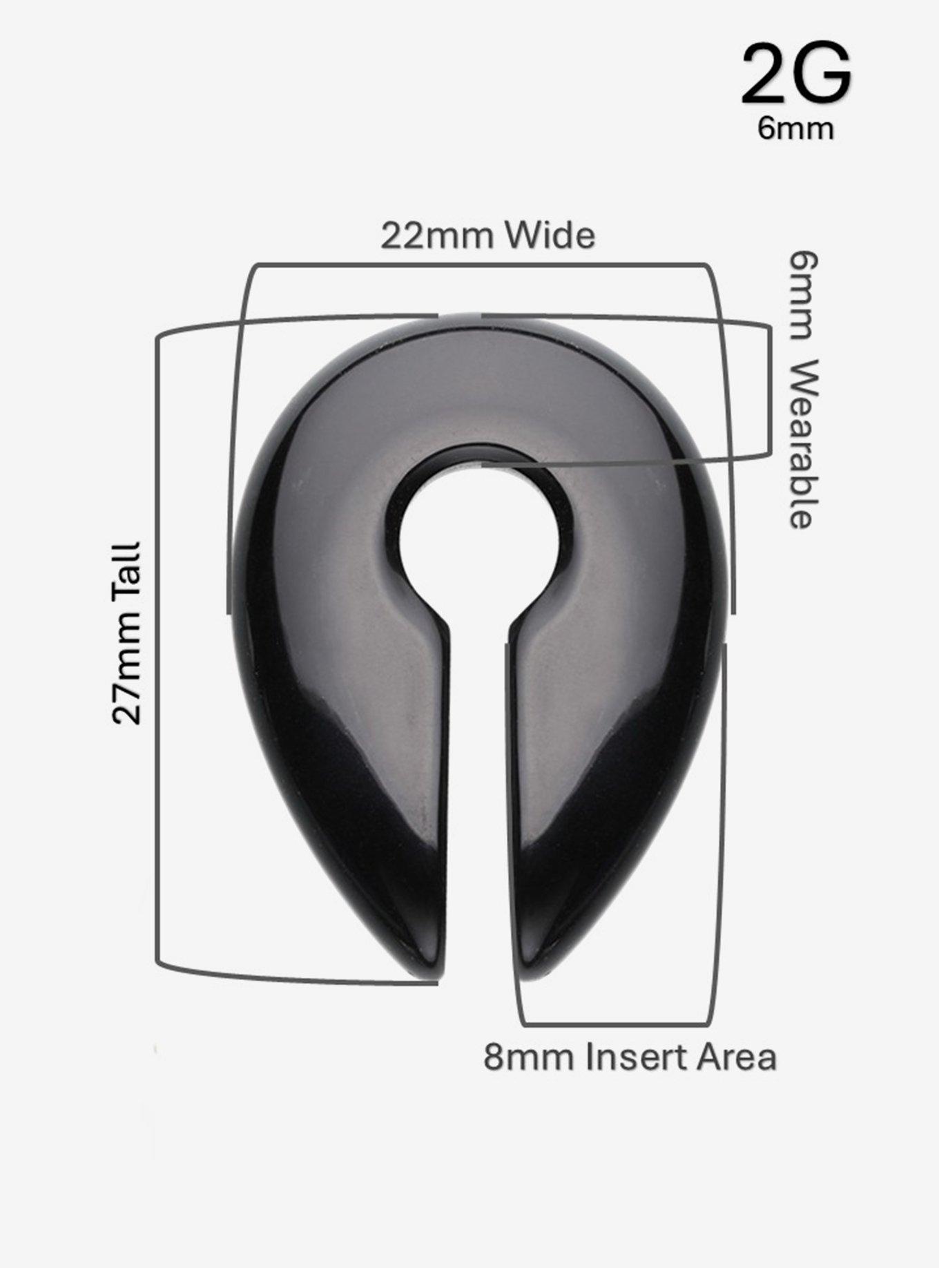 Stone Black Agate Hanger 2 Pack, , hi-res