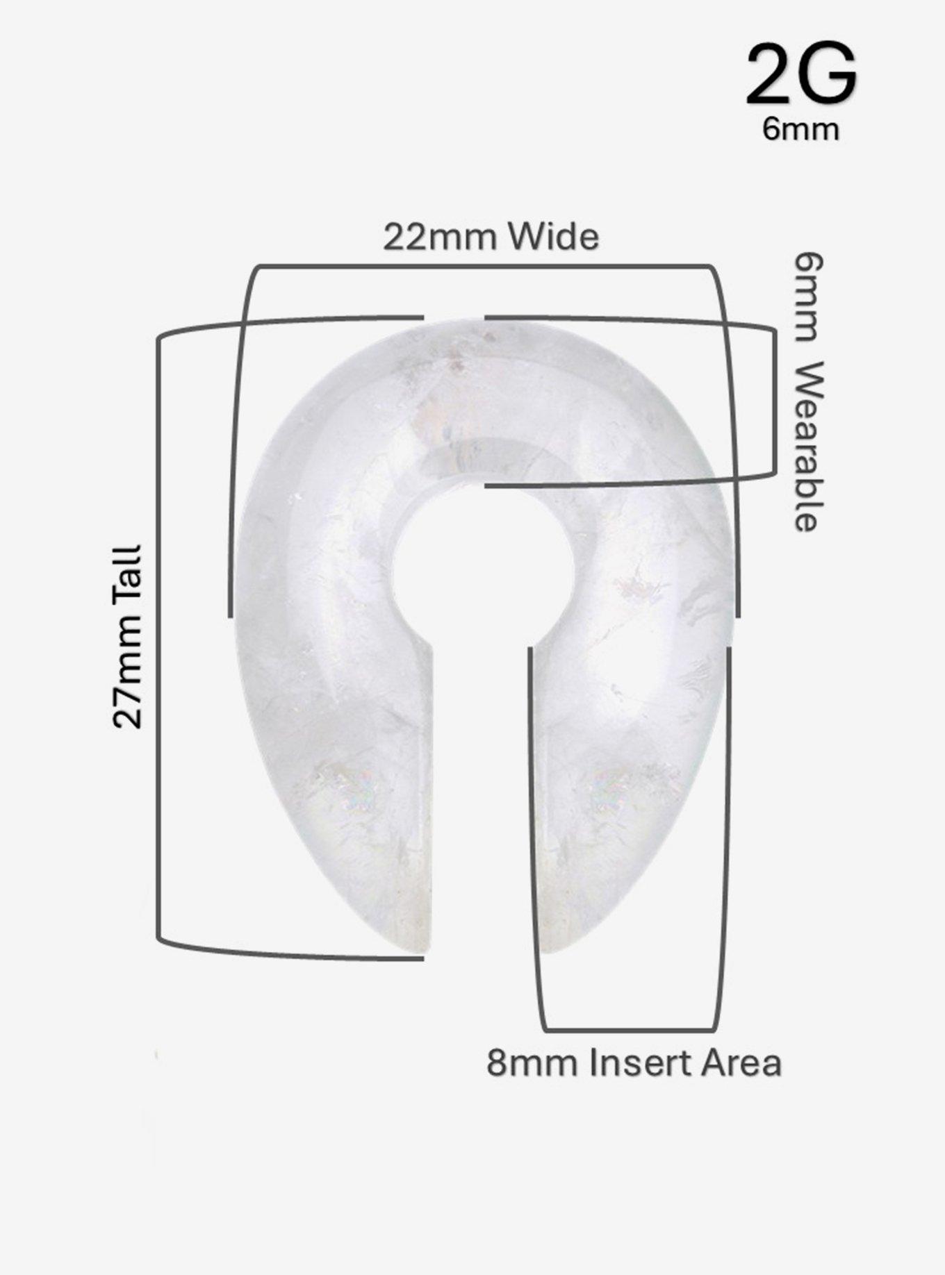Stone Clear Quartz Hanger 2 Pack, , hi-res