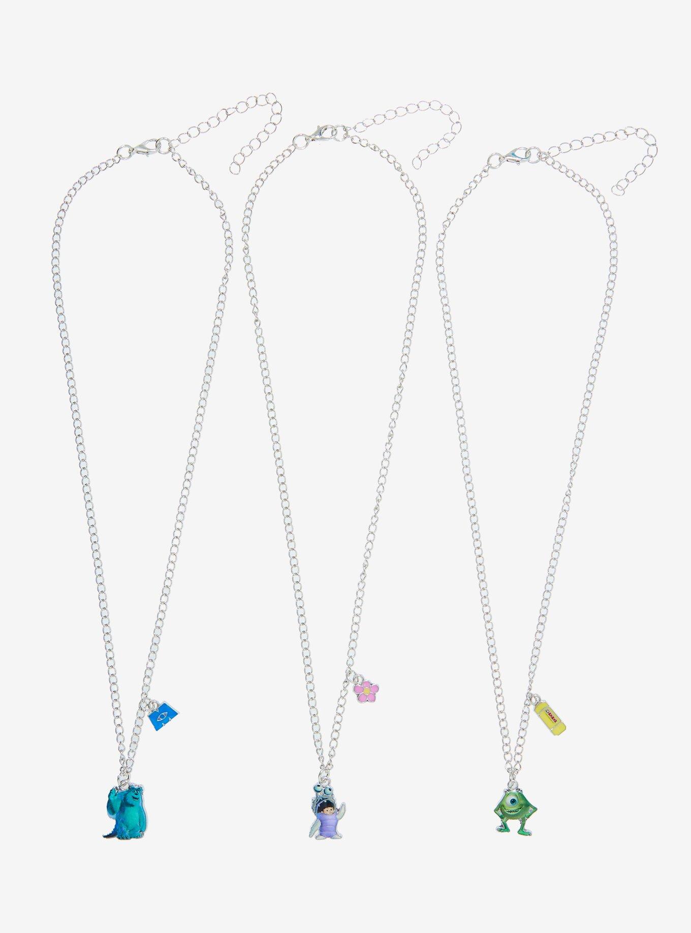 Disney Pixar Monsters, Inc. Trio Necklace Set, , alternate - view 2