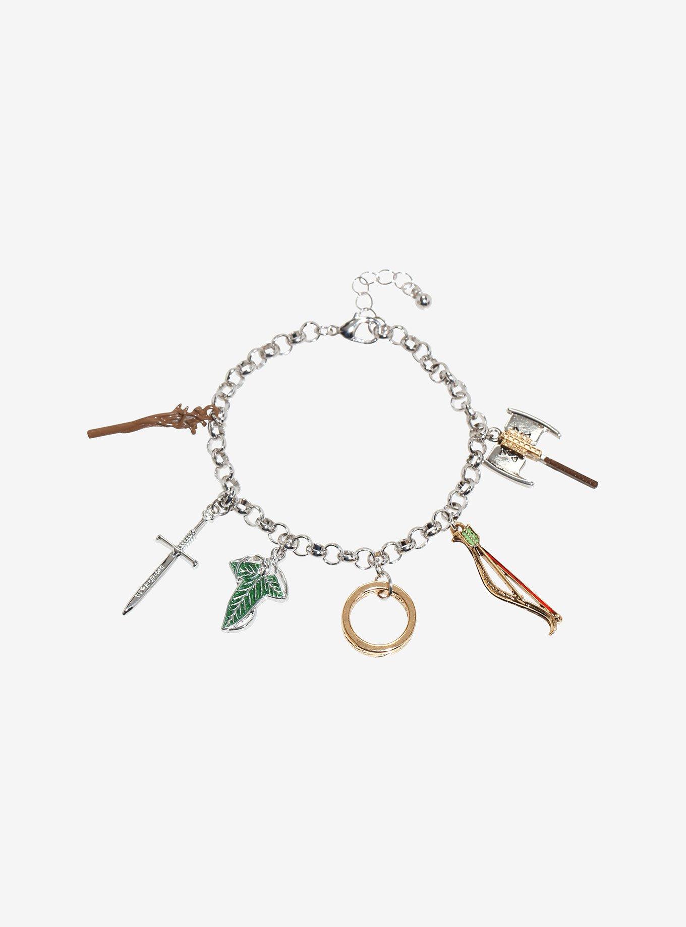 The Lord Of The Rings Fellowship Icons Charm Bracelet, , alternate - view 2