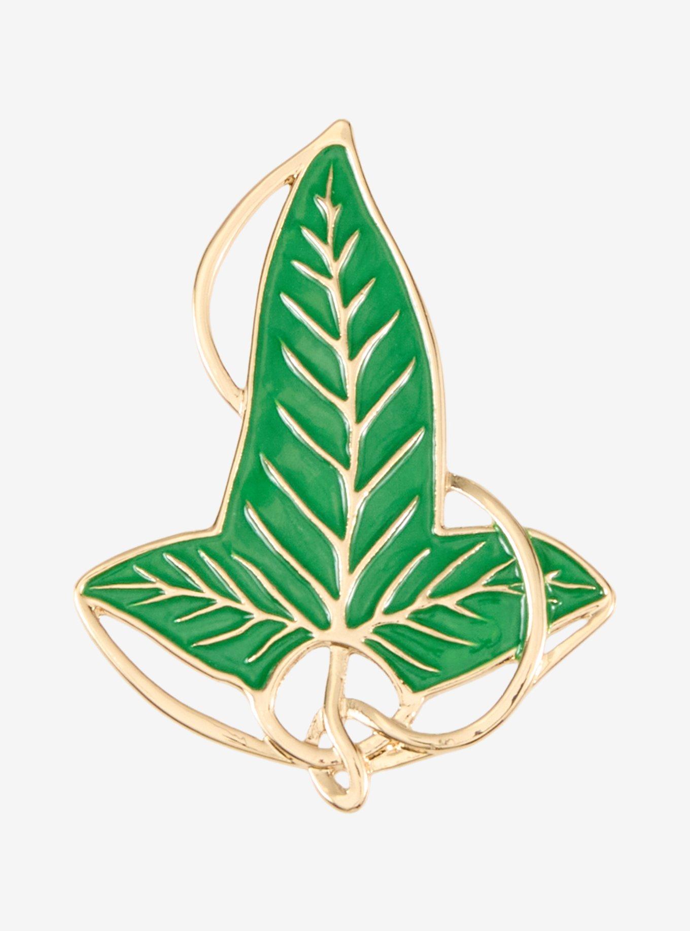 The Lord Of The Rings Leaf Of L&oacute;rien Brooch, , alternate - view 2