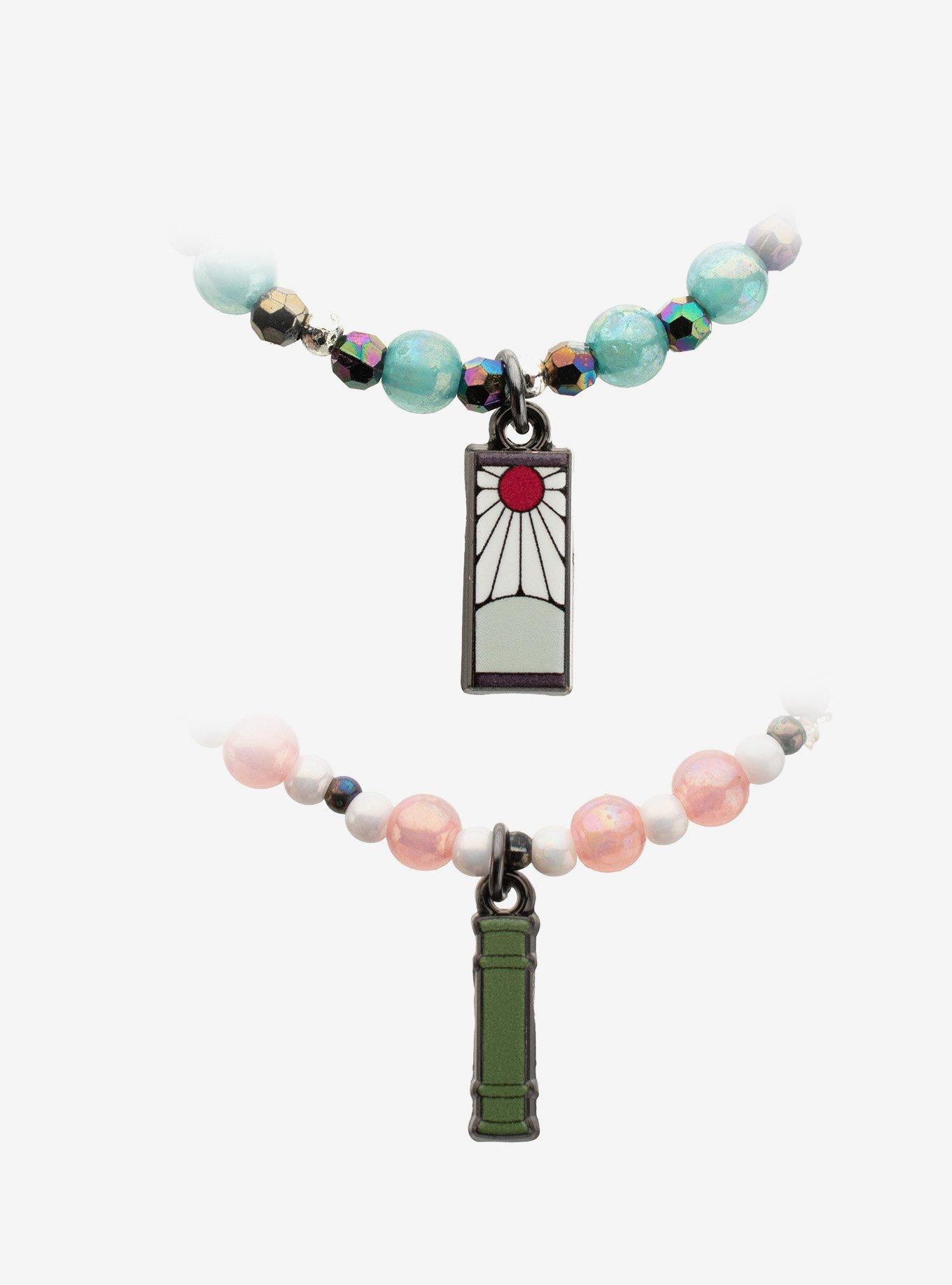 Demon Slayer: Kimetsu No Yaiba Tanjiro & Nezuko Best Friend Bracelet Set, , alternate - view 3