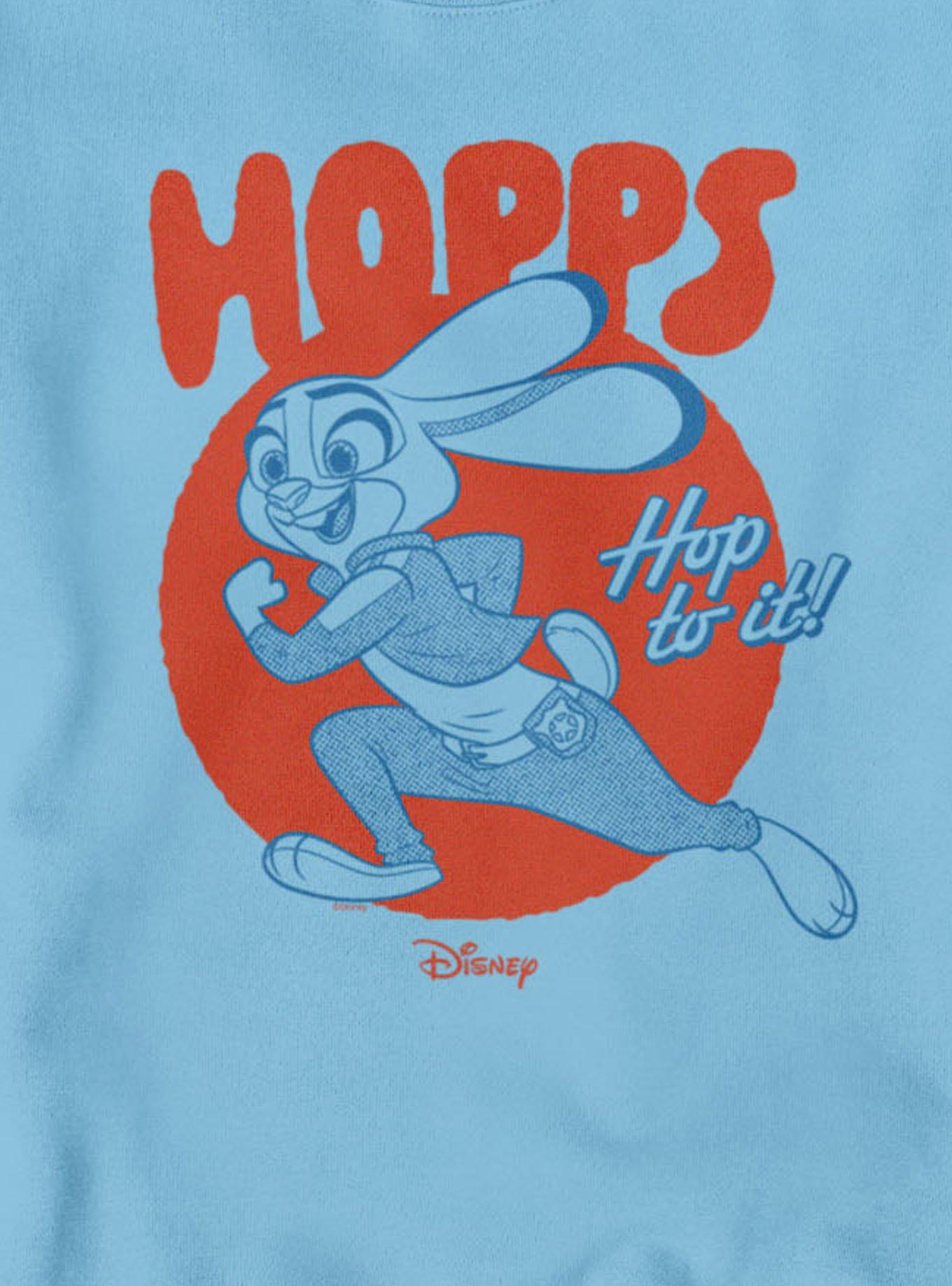 Disney Pixar Zootopia 2 Hopps Hop To It Circle Sweatshirt