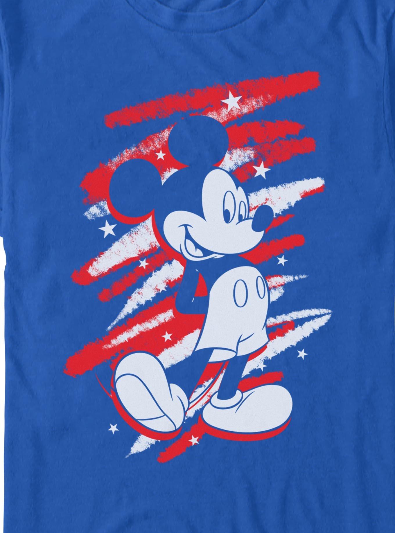 Disney Mickey Mouse American Scribbles T-Shirt, , hi-res
