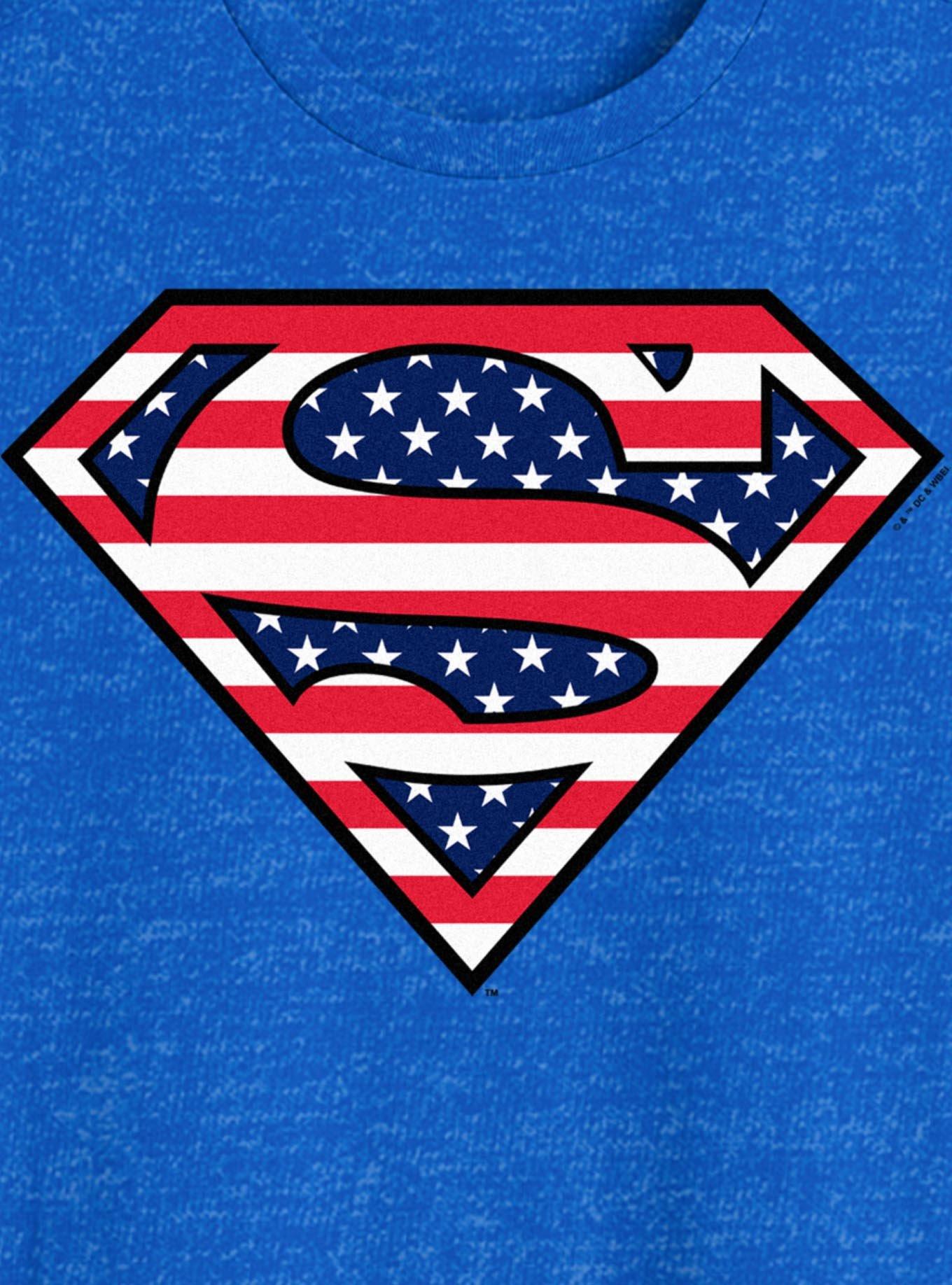 DC Superman Americana Logo T-Shirt, , hi-res