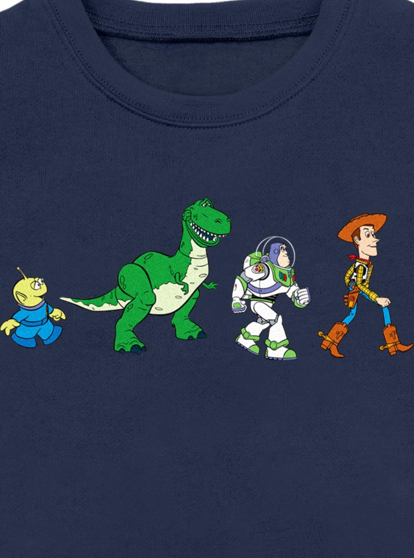 Disney Pixar Toy Story Crossing Characters Group Shot Sweatshirt, , hi-res